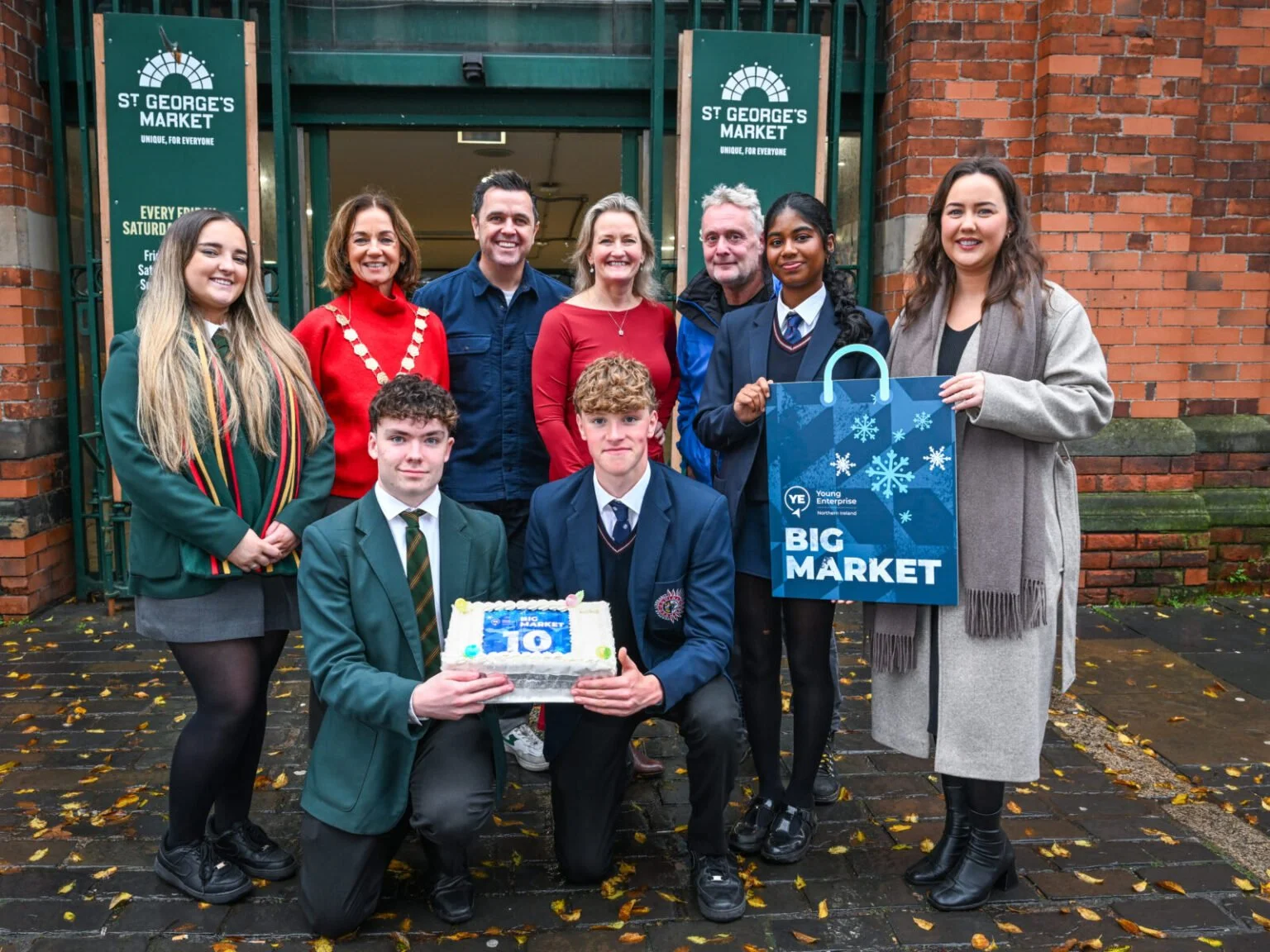 Young Enterprise Big Market Celebrates 10 Years of Youth Entrepreneurship at St George’s Market