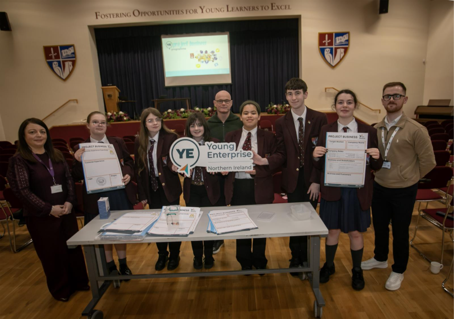 Young Enterprise NI Celebrates Growing Impact of AIB Partnership Across North West Schools&nbsp;