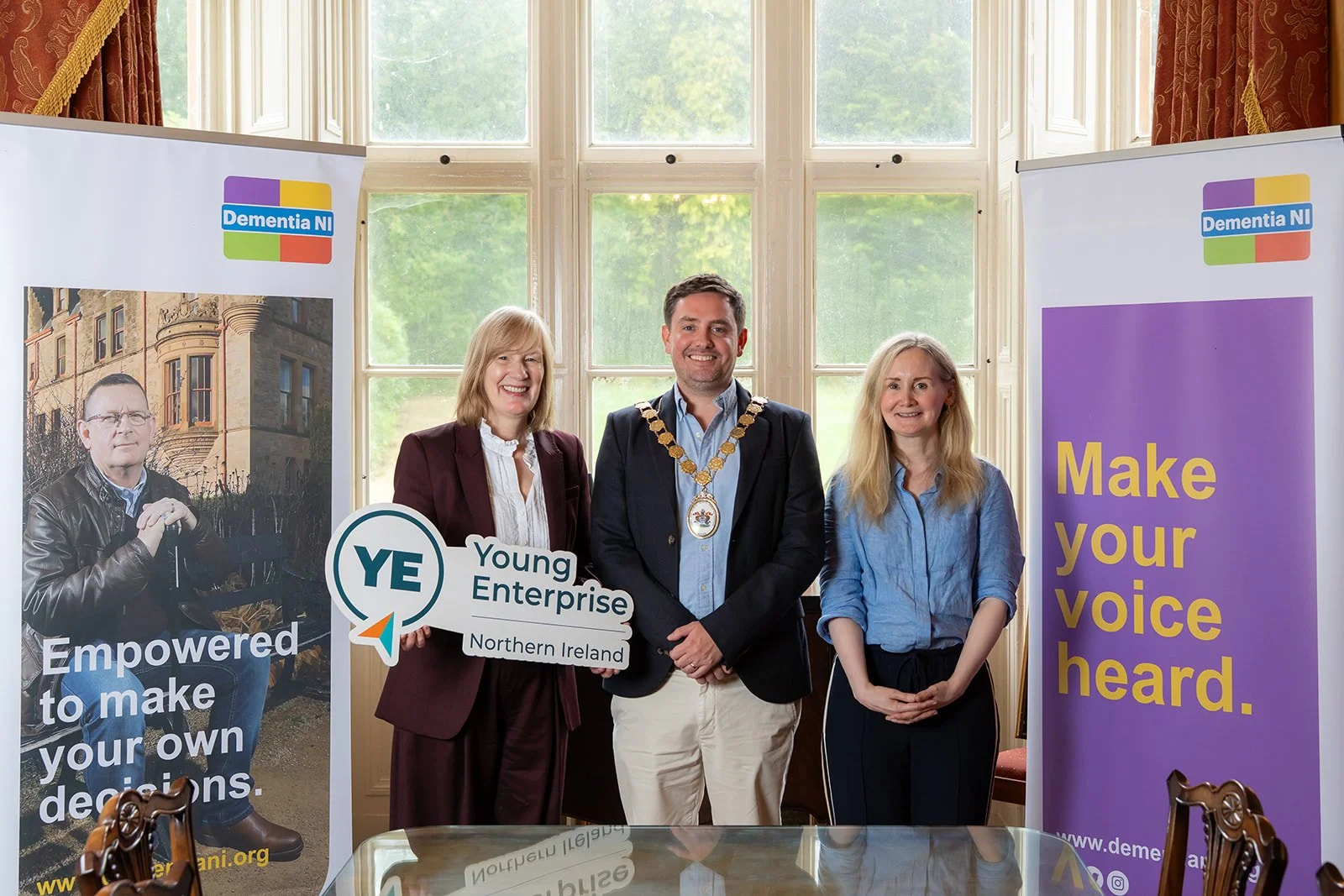 Young Enterprise Selected as One of the Mayor of Ards and North Down's Chosen Charities