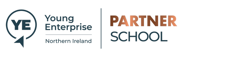 Navy blue Partner School logo version