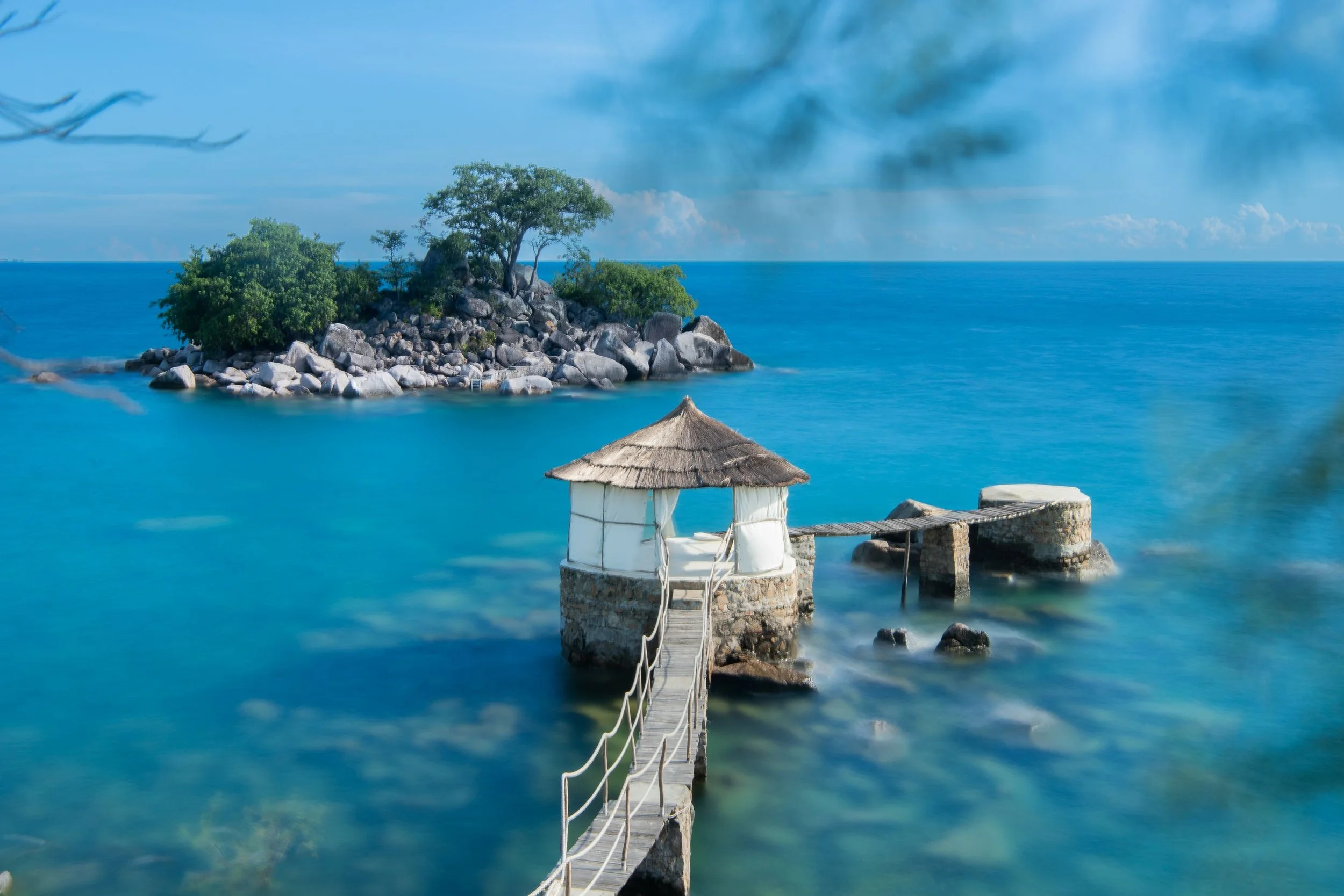 Malawi_Lake Malawi_Kaya Mawa_Gazebo on Water_Crafted Africa_CRED REQ.jpeg