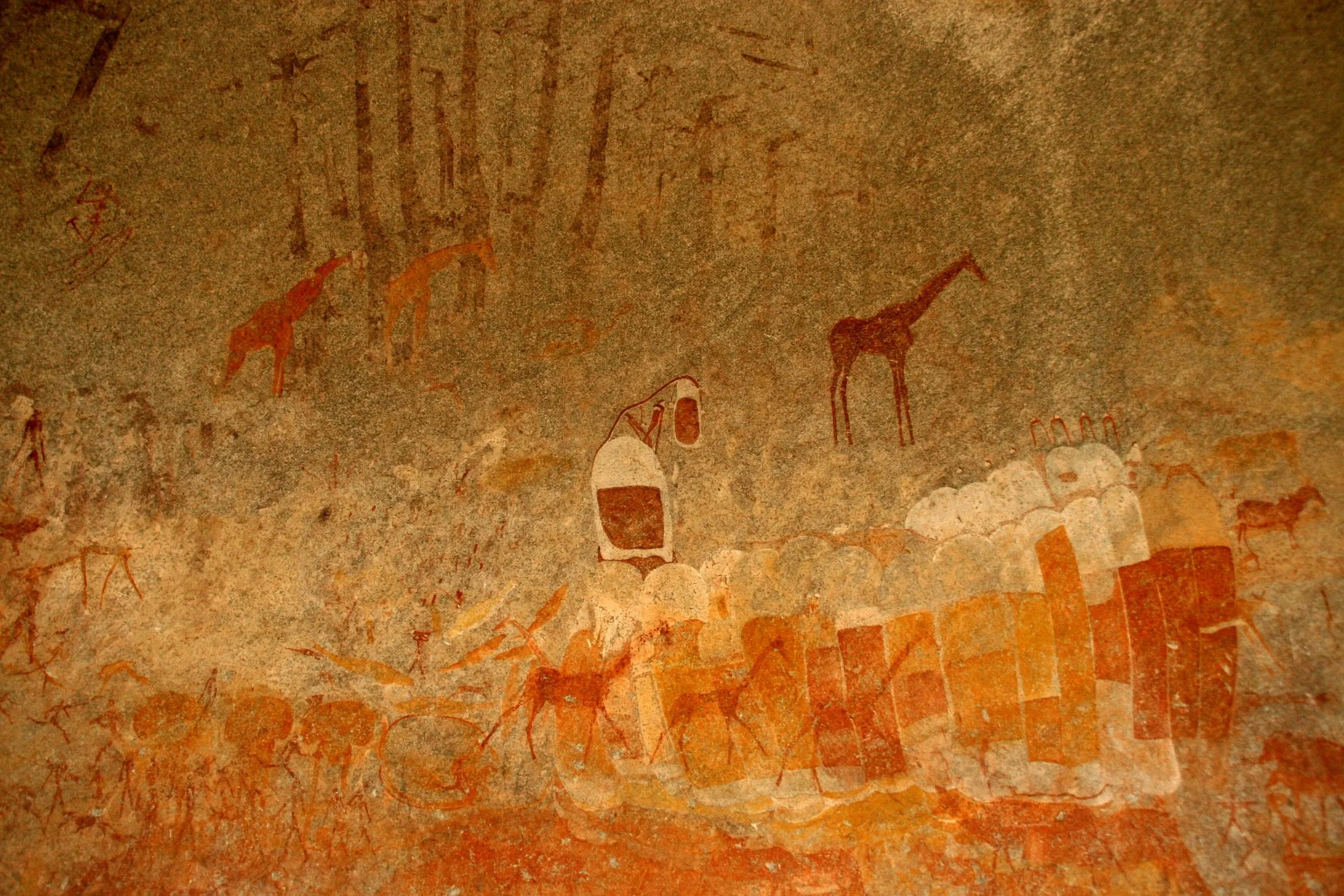 Bush men rock art Zimbabwe.jpg