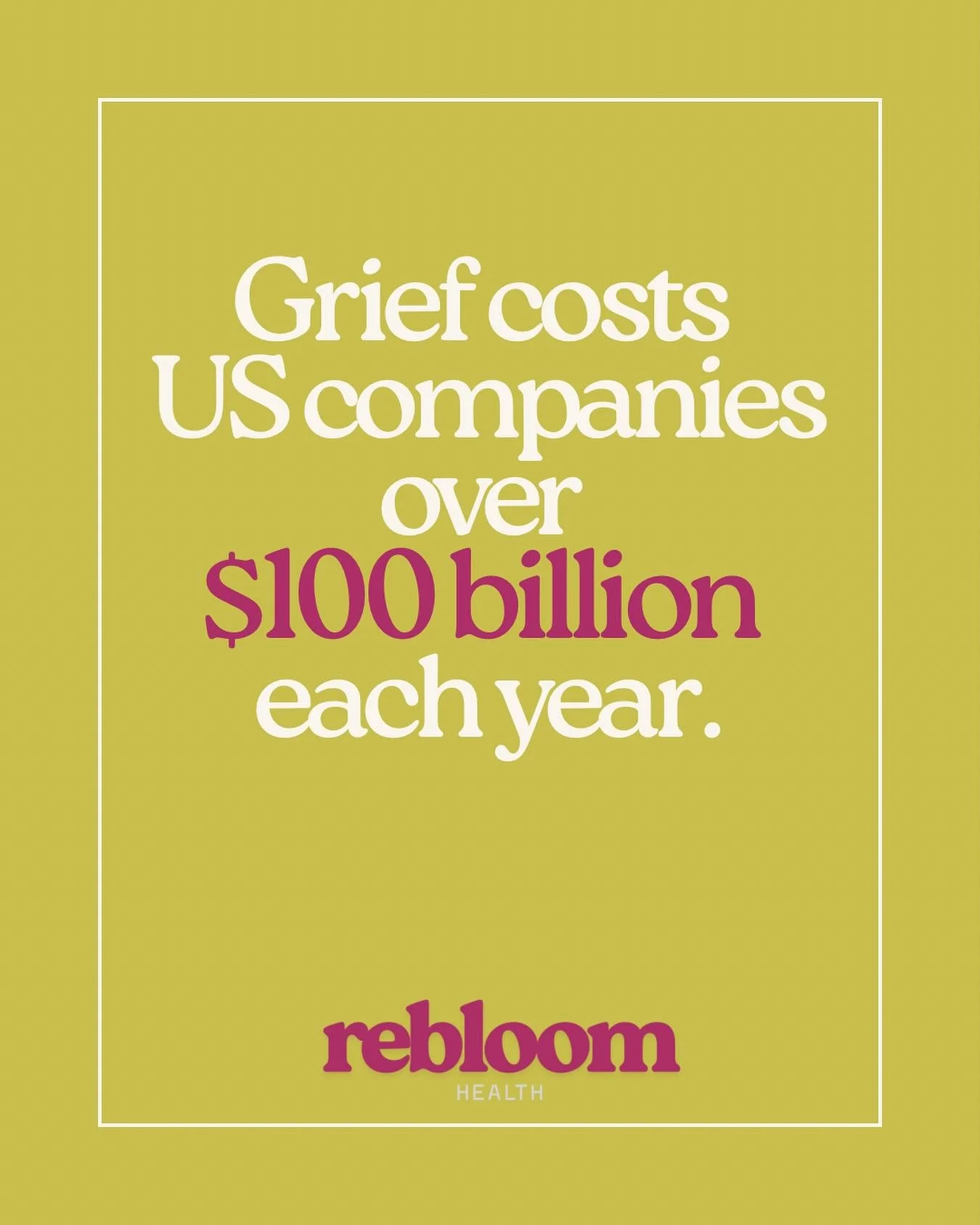 Pregnancy loss is a workplace issue.

Grief-related losses in productivity cost U.S. companies an estimated $100 billion every year.

And yet, most managers are never taught how to lead through loss.

Compassionate leadership isn&rsquo;t a &ldquo;sof