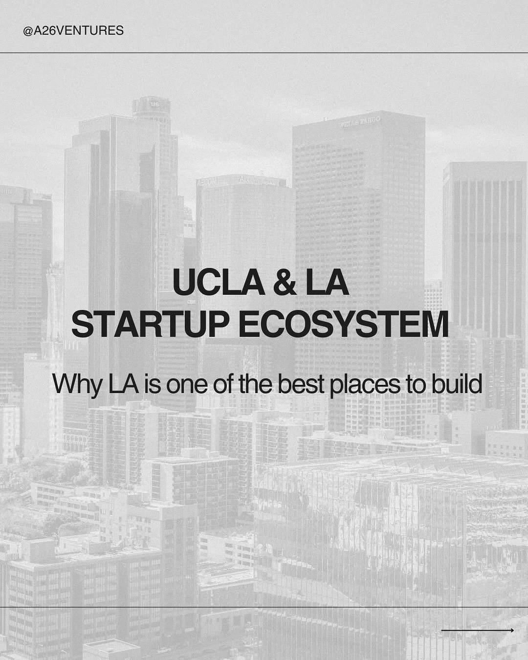 Los Angeles is more than just sunshine and entertainment, it&rsquo;s a thriving hub for innovation.

As the #3 U.S. market for VC capital deployed, LA offers founders access to a diverse, multi-disciplinary ecosystem that blends tech, media, healthca