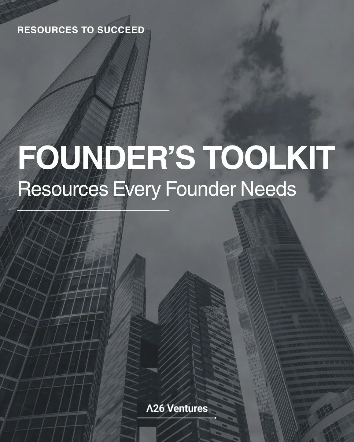 Behind every great company is a stack of powerful tools and a founder who knows how to use them.
Here&rsquo;s our curated list of the platforms that help you move faster, stay organized, and build smarter.

#A26Ventures #FoundersToolkit #StartupTools