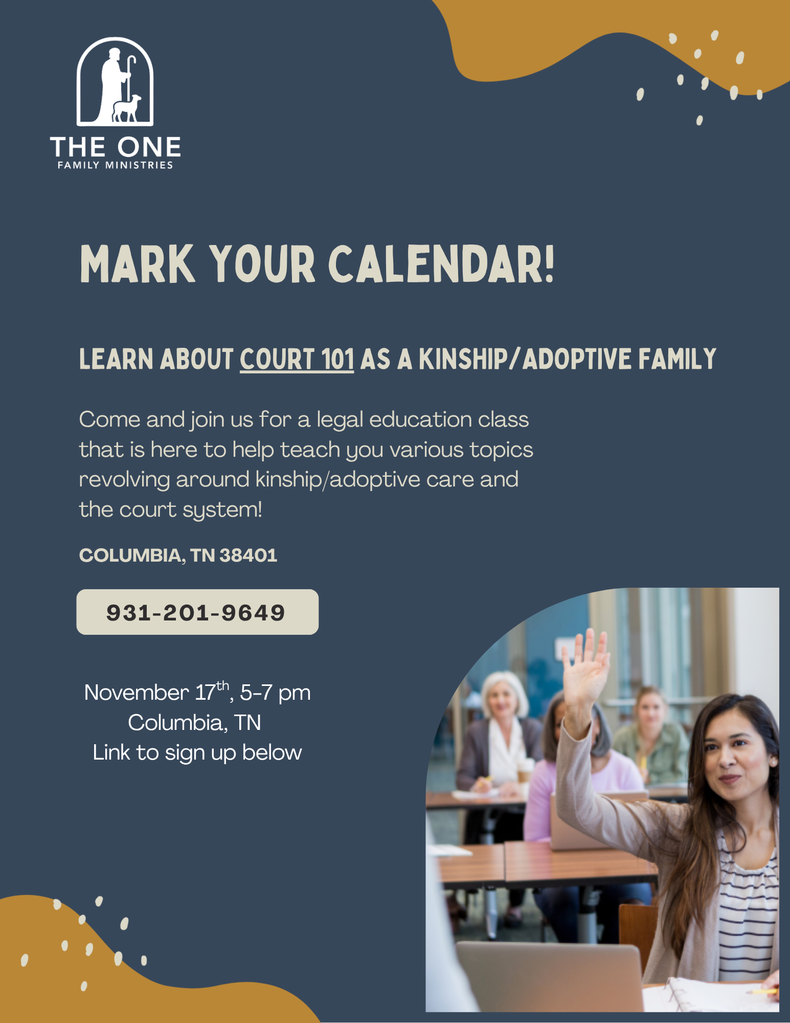 November Legal Education Class