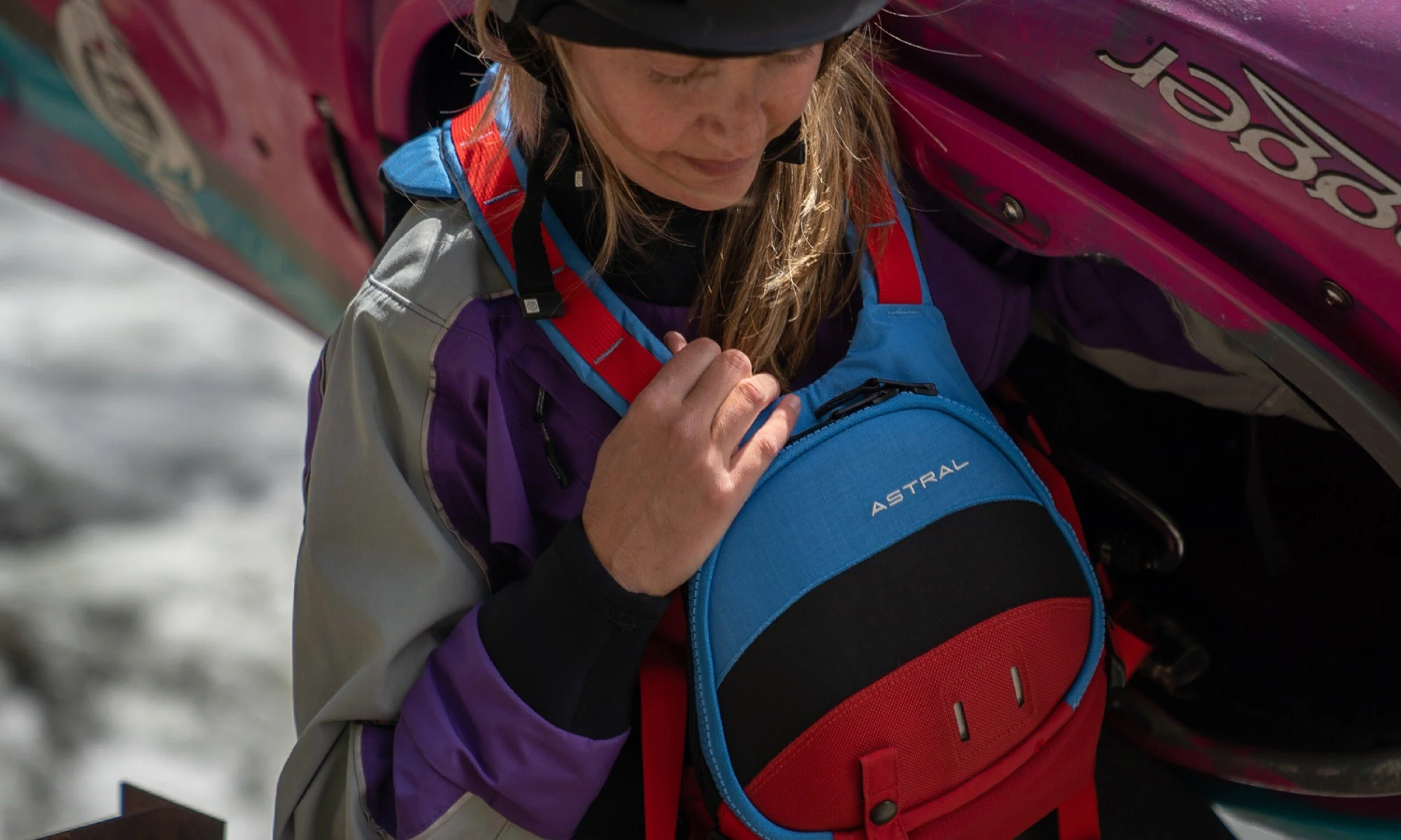female kayaker