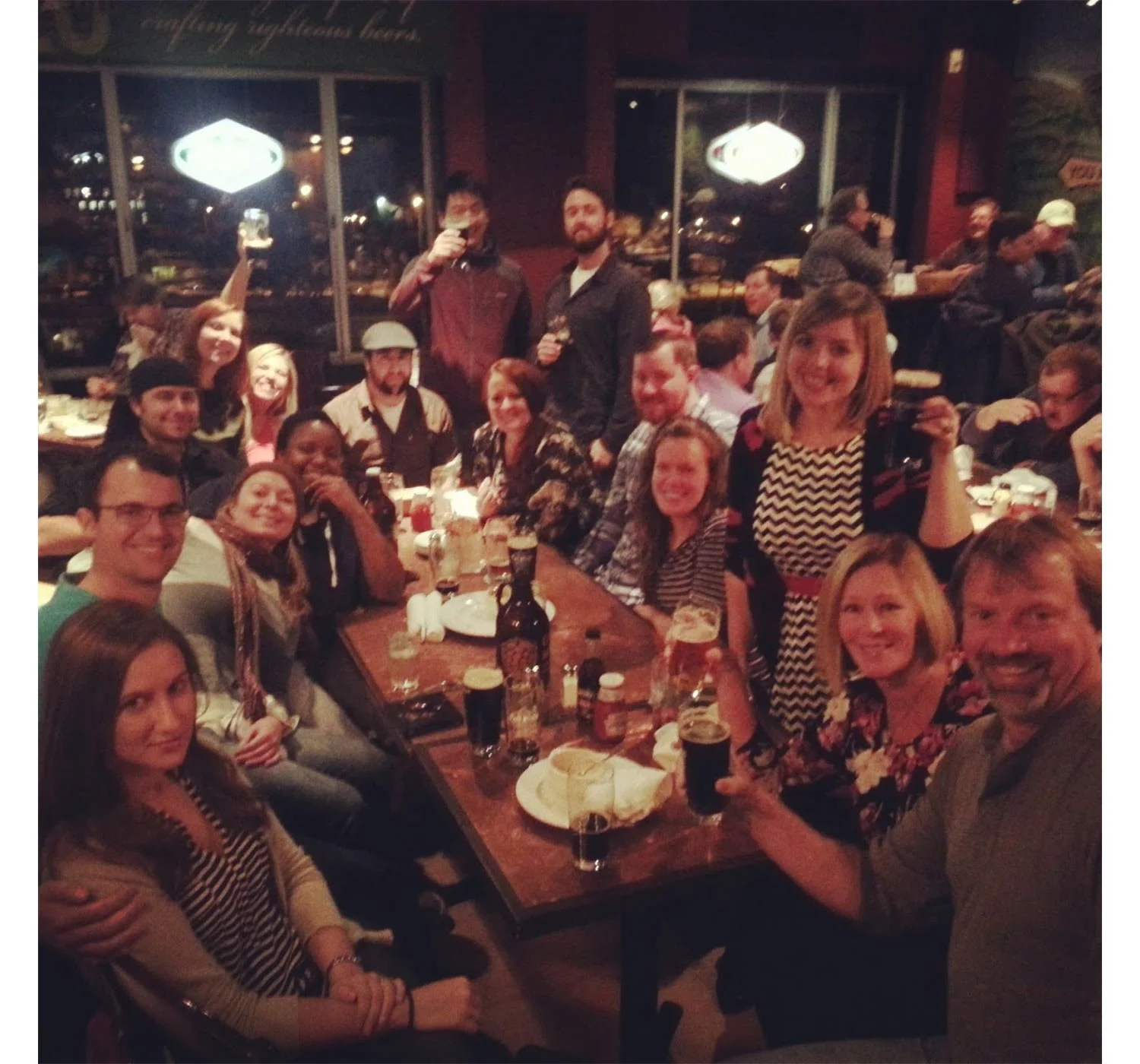 Group shot from the Hood River release party.