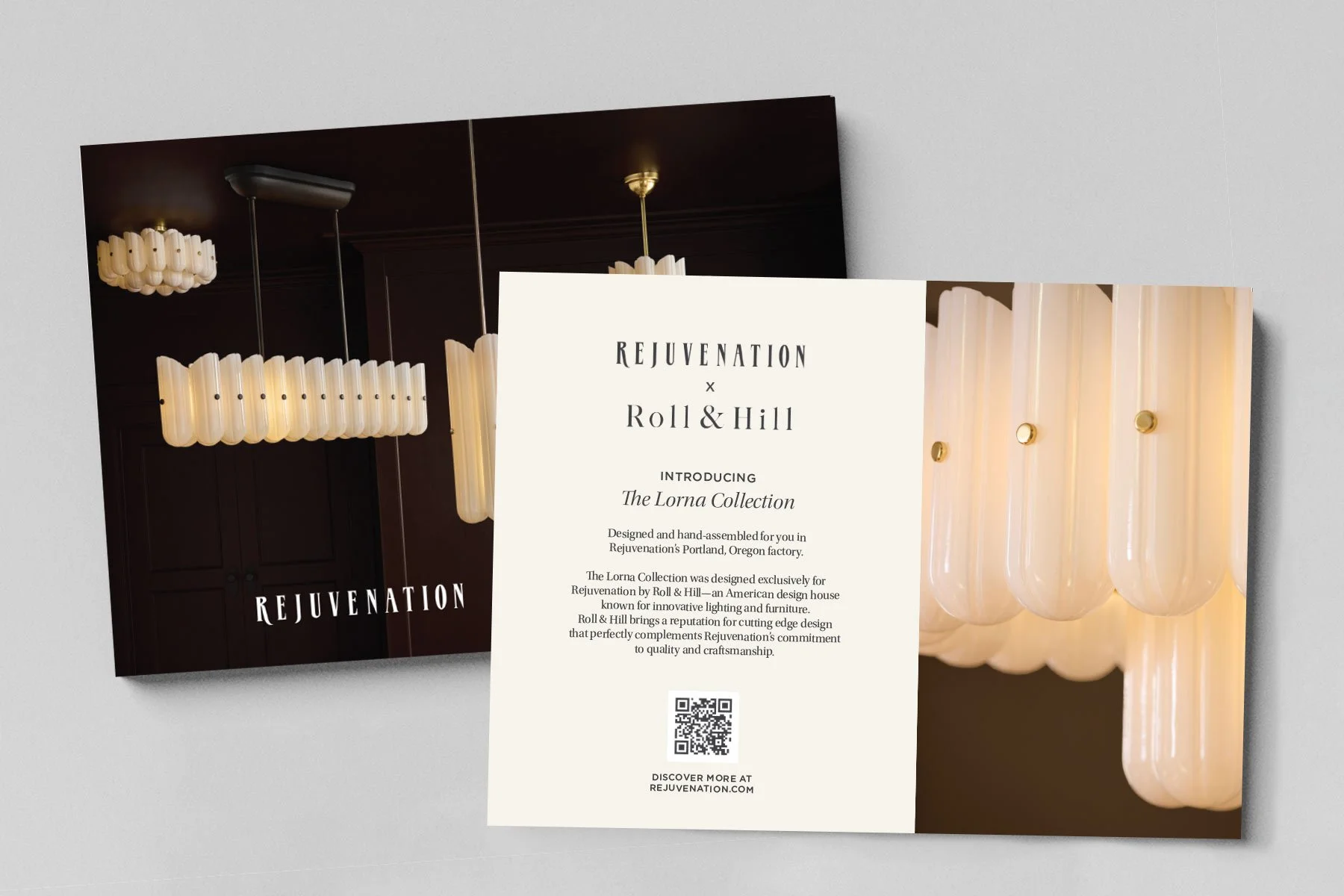 A postcard insert for Rejuvenation purchases