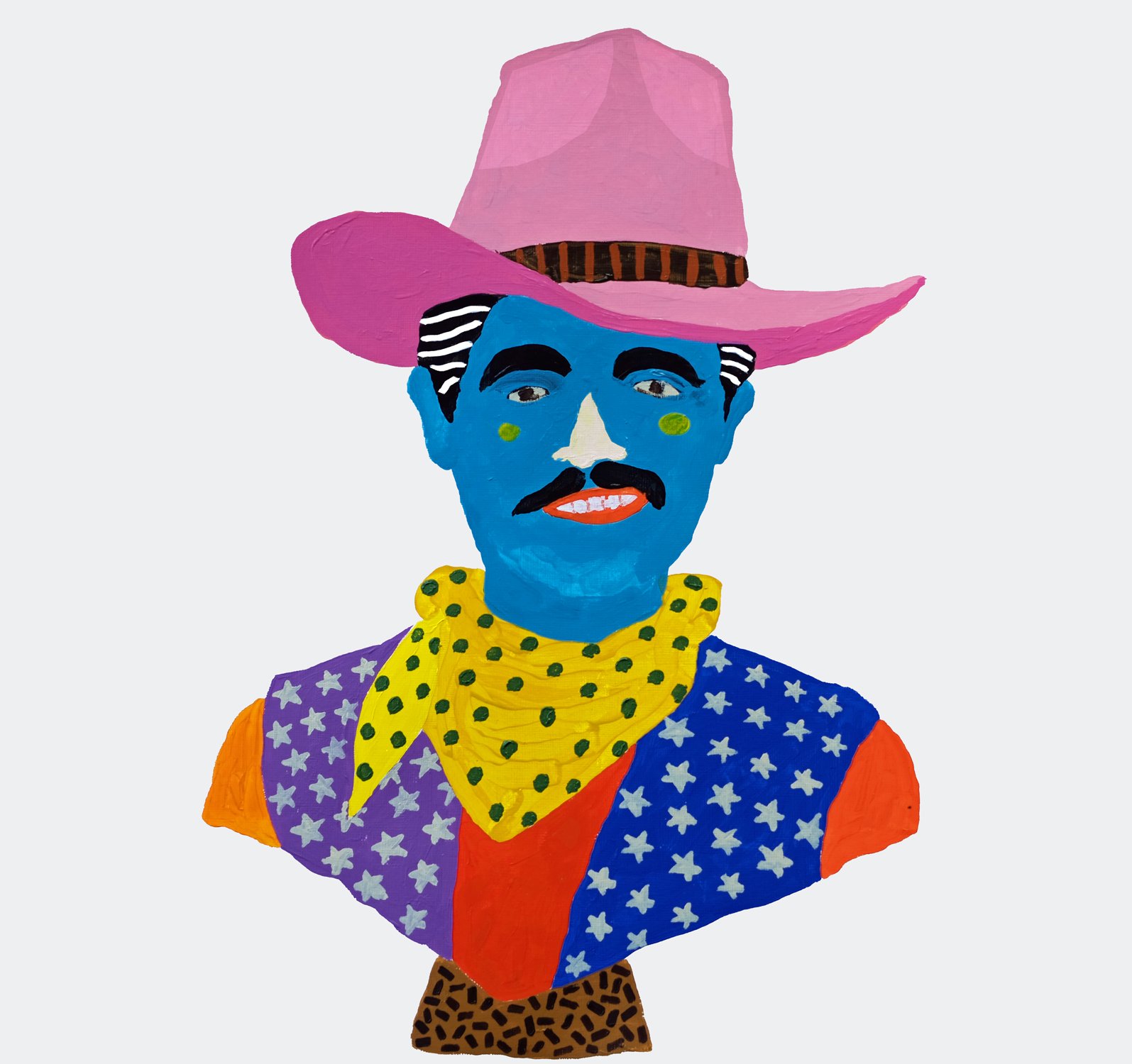 The Reference: Translating the specific charm of Alan Fears' 2D painting into a 3D product.