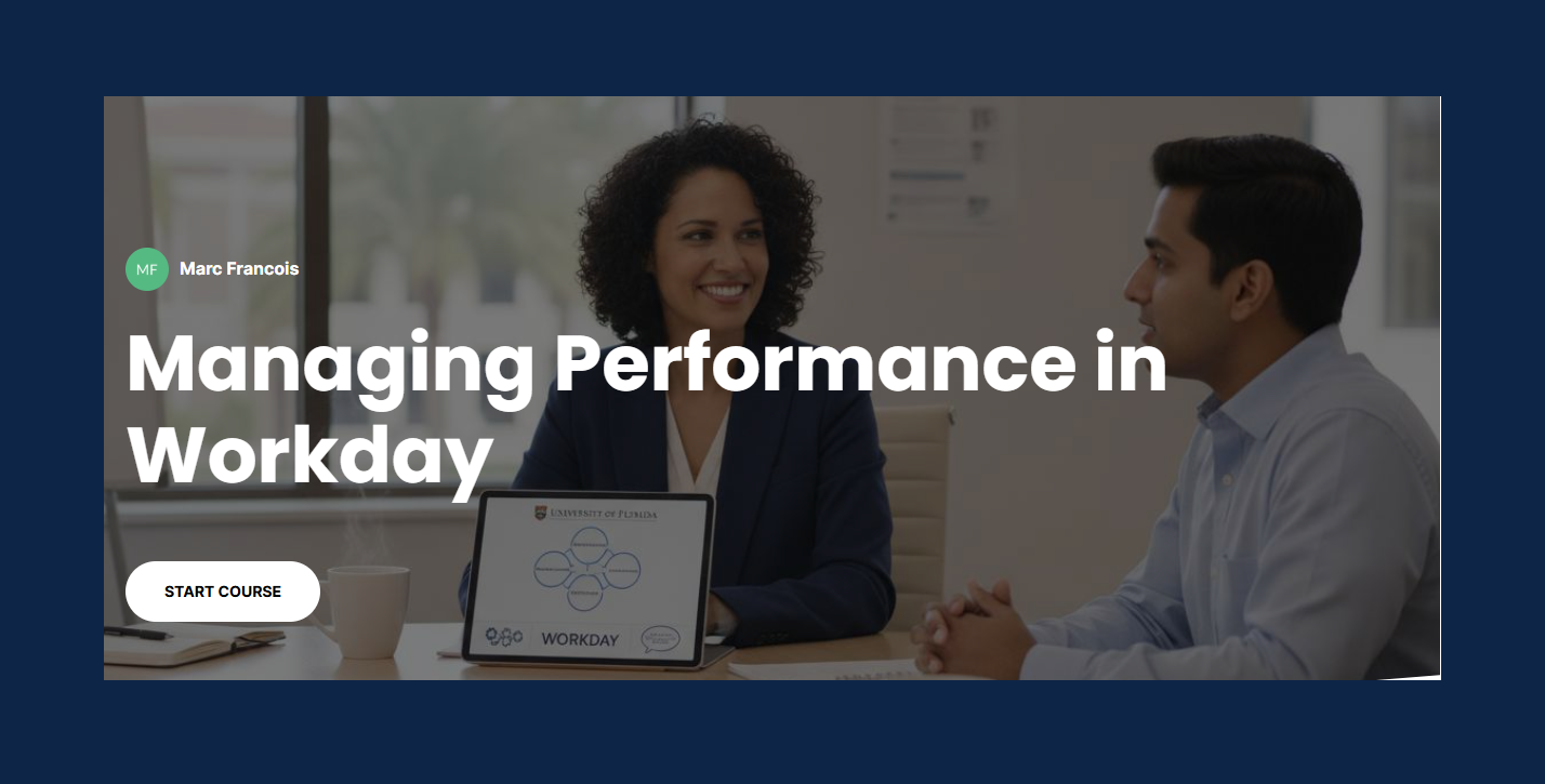 Managing Performance in Workday