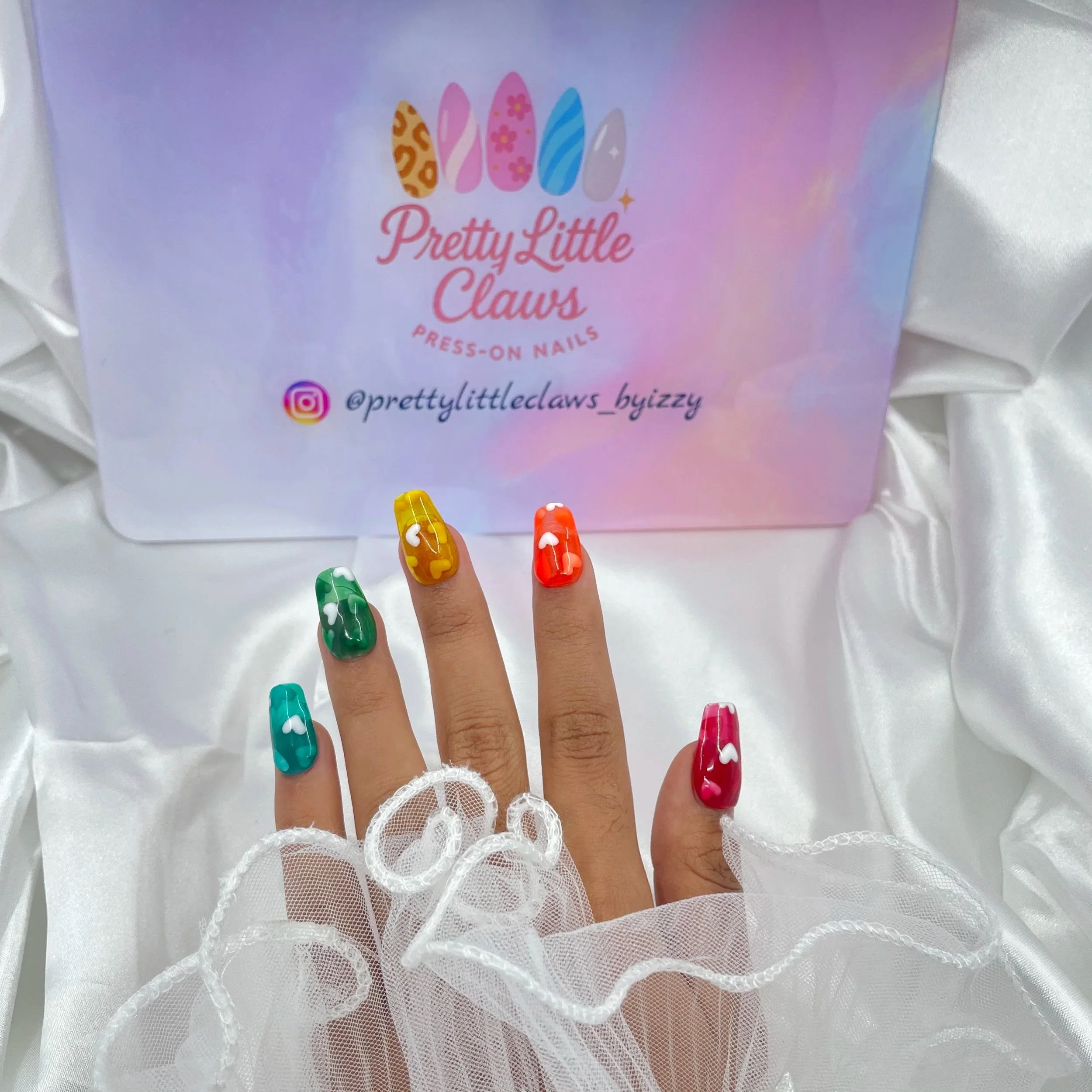 Rainbow Hearts - Jelly