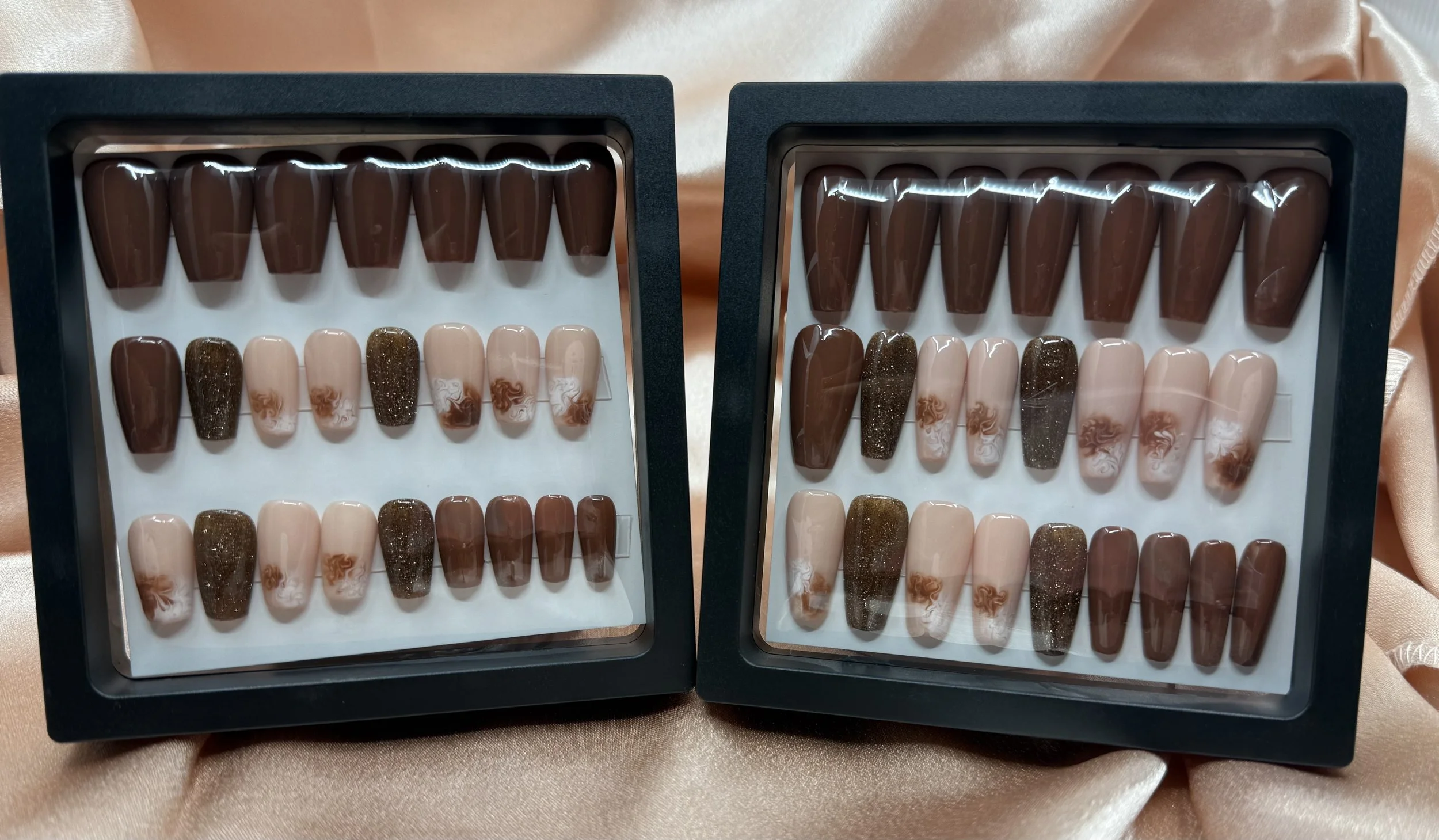 Mocha Marble Truffle - Glossy