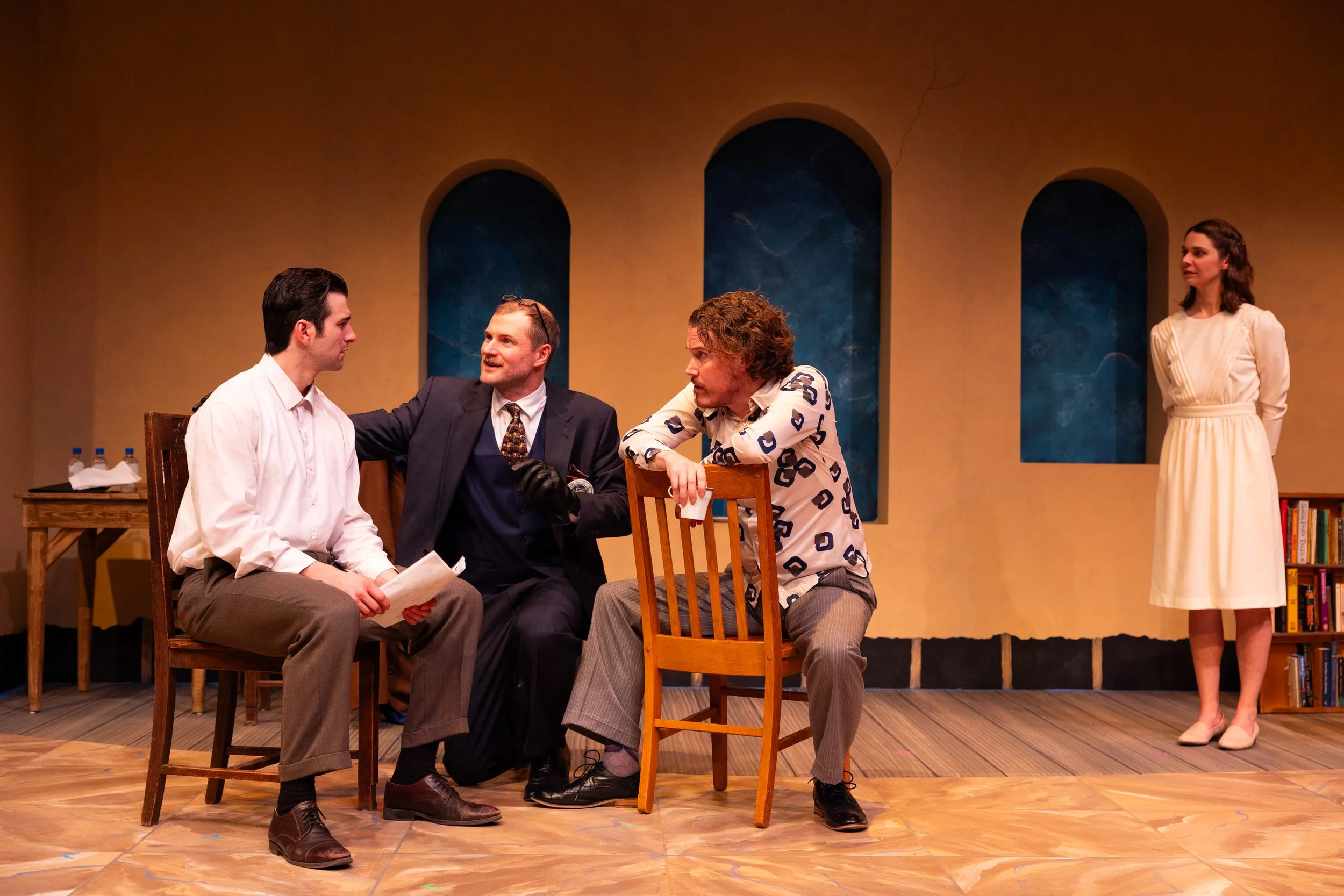 Adam Tapp, Quinlan Corbett, Jon Lutyens, and Emily Verla