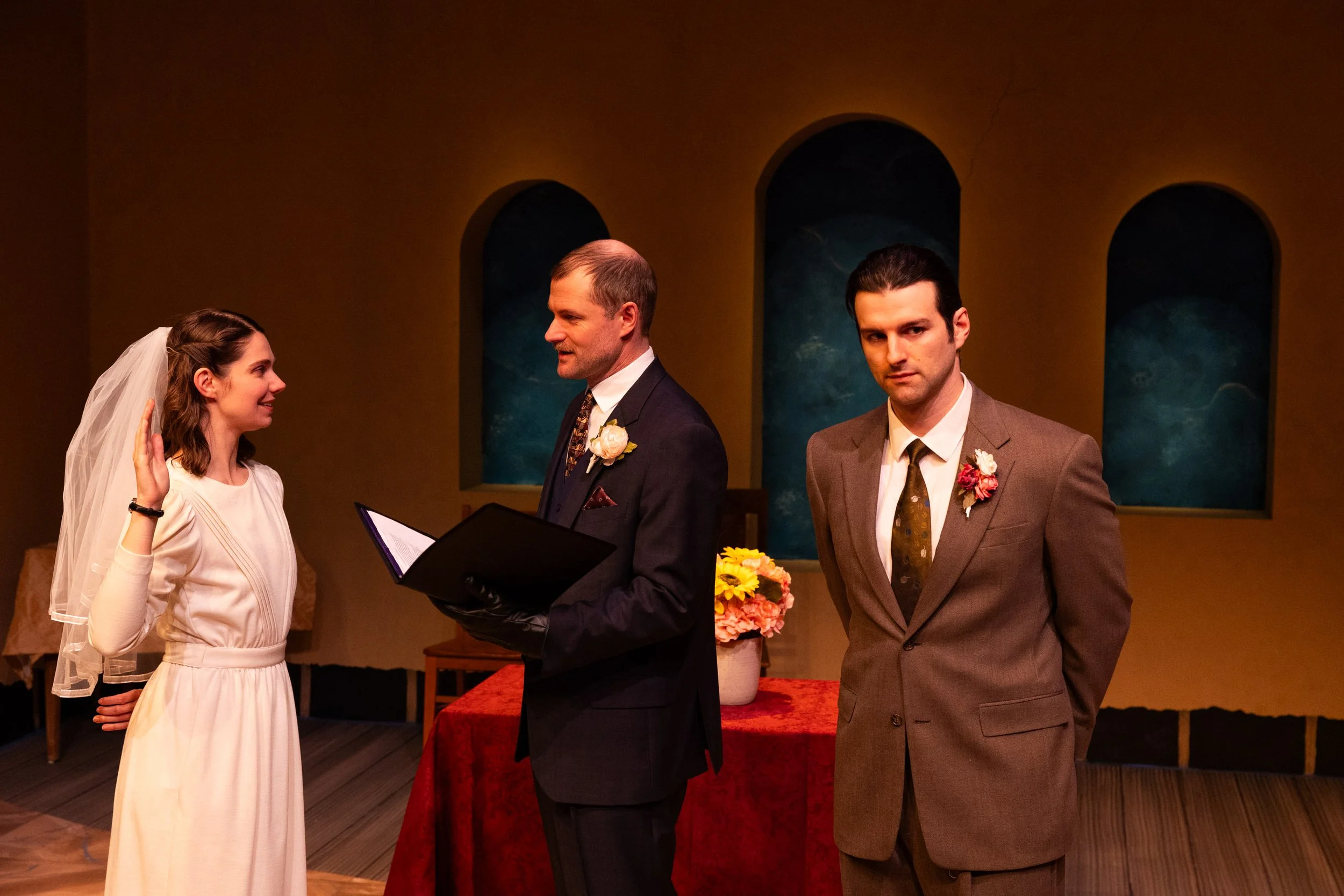 Emily Verla, Quinlan Corbett, and Adam Tapp