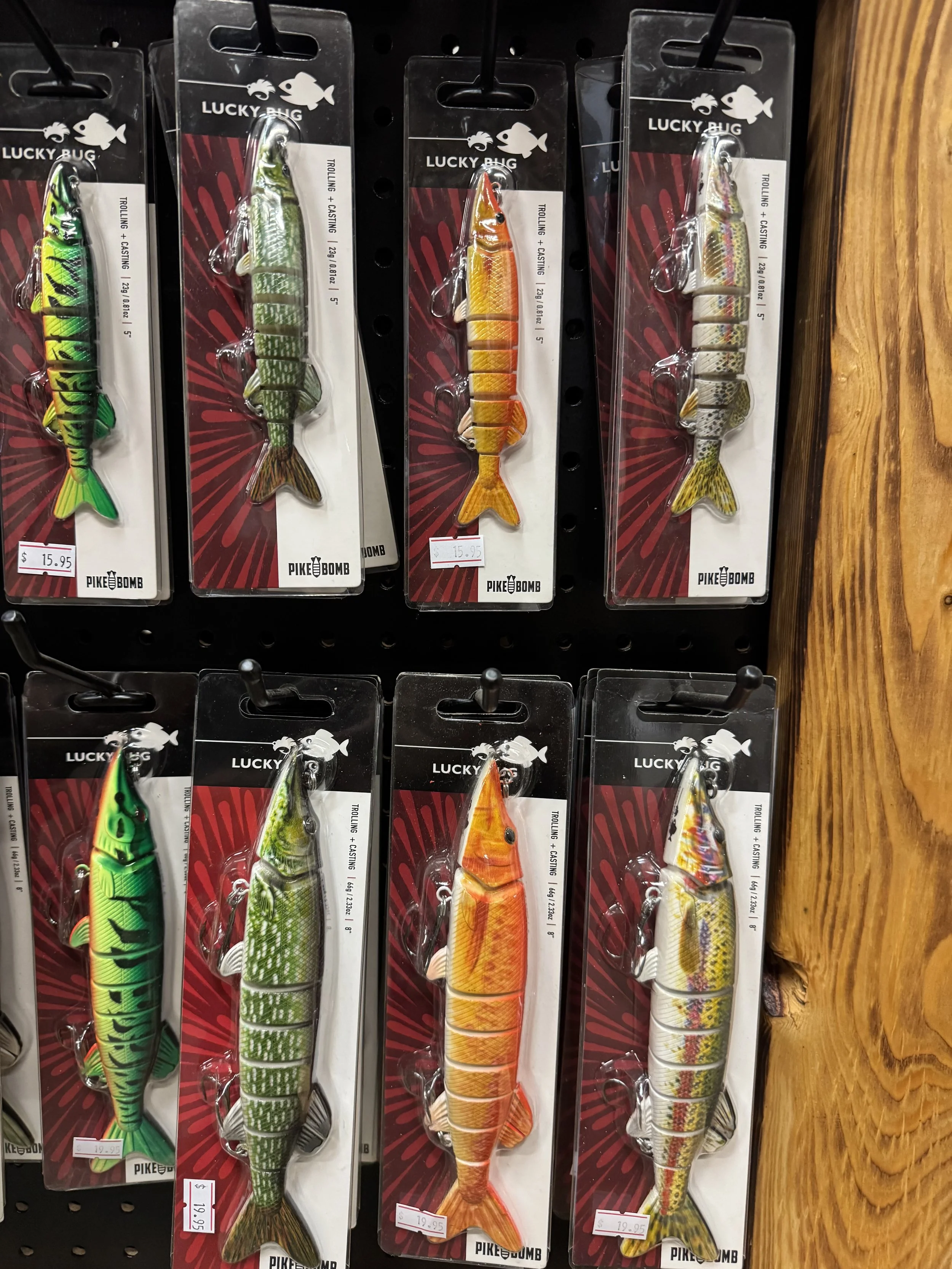 Jerk Baits and Crank Baits