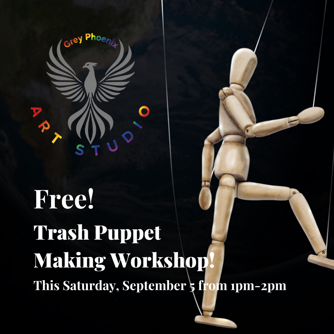 Free! Trash Puppet Making Workshop!