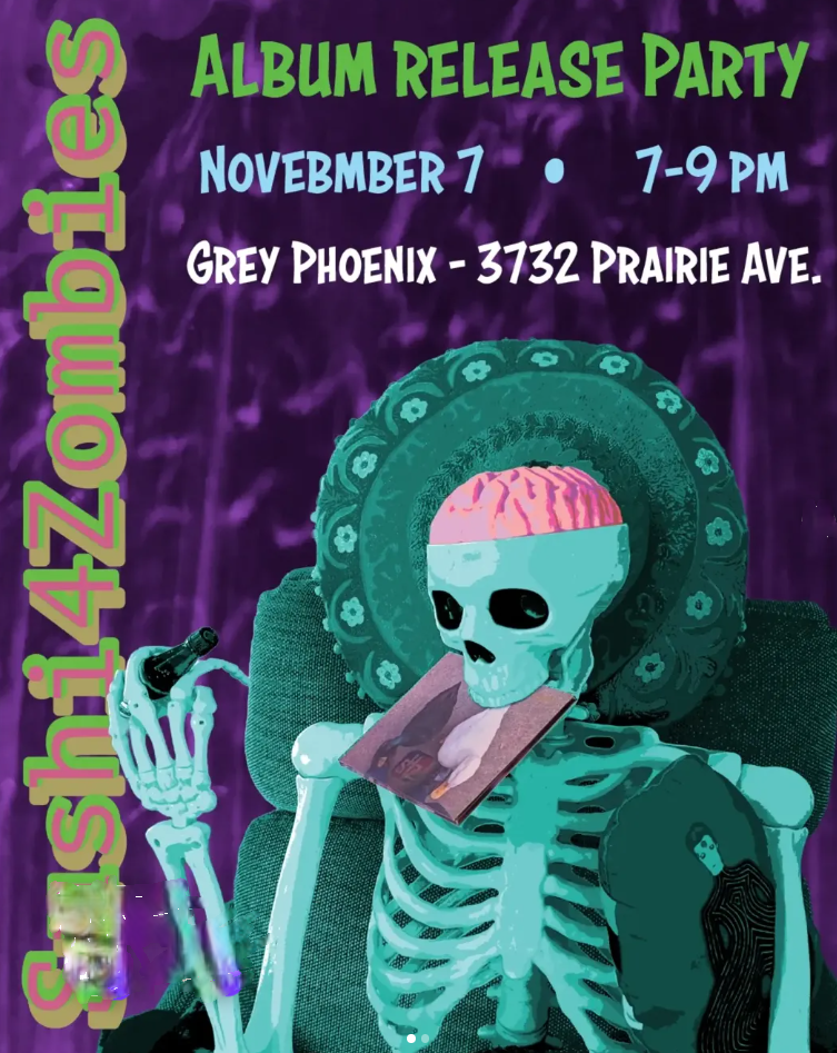 Sushi4Zombies Album Release Party!
