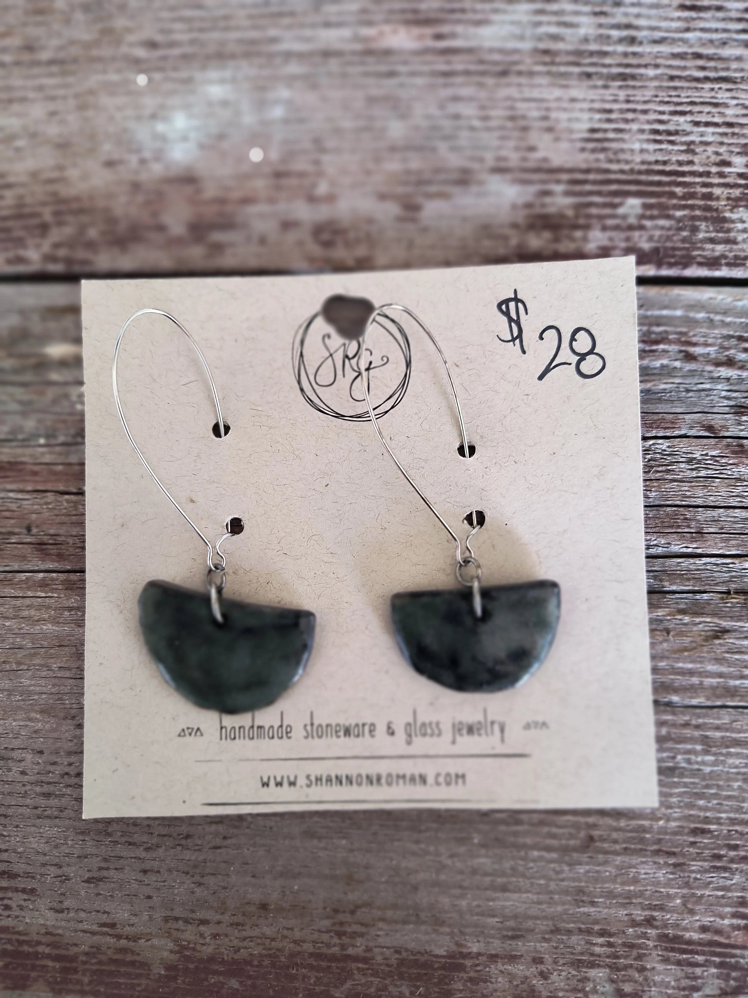 Half Circle Earrings