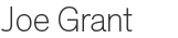 Joe Grant
