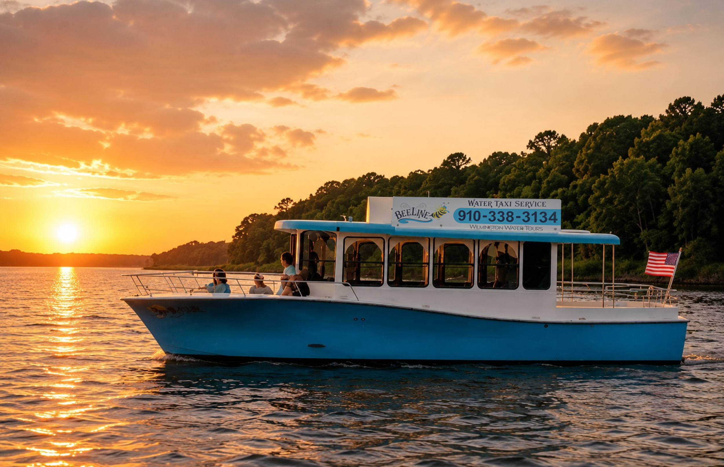 Sunset Cruises in Wilmington, NC: Experience Golden Hour at The Cove