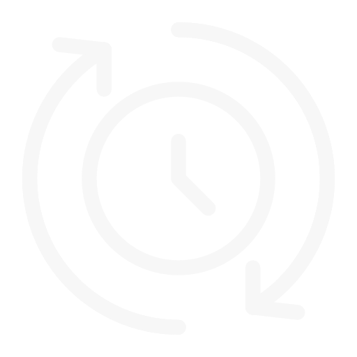 Icon of a clock with circular arrows around it, indicating time or polling.