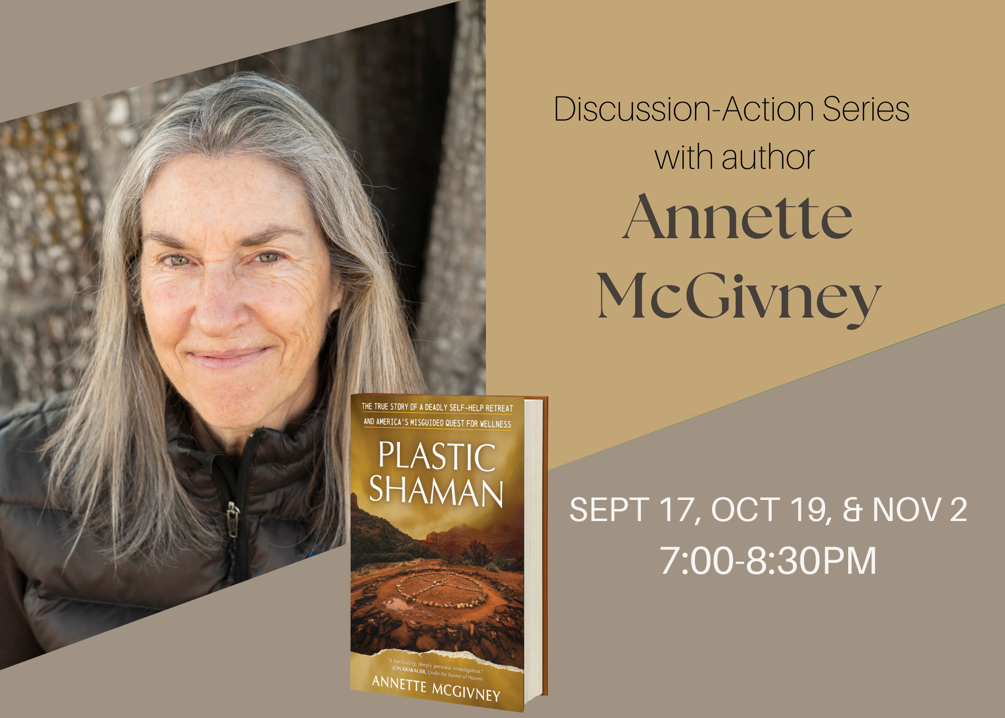Conversation with Annette McGivney and her new book: Plastic Shaman
