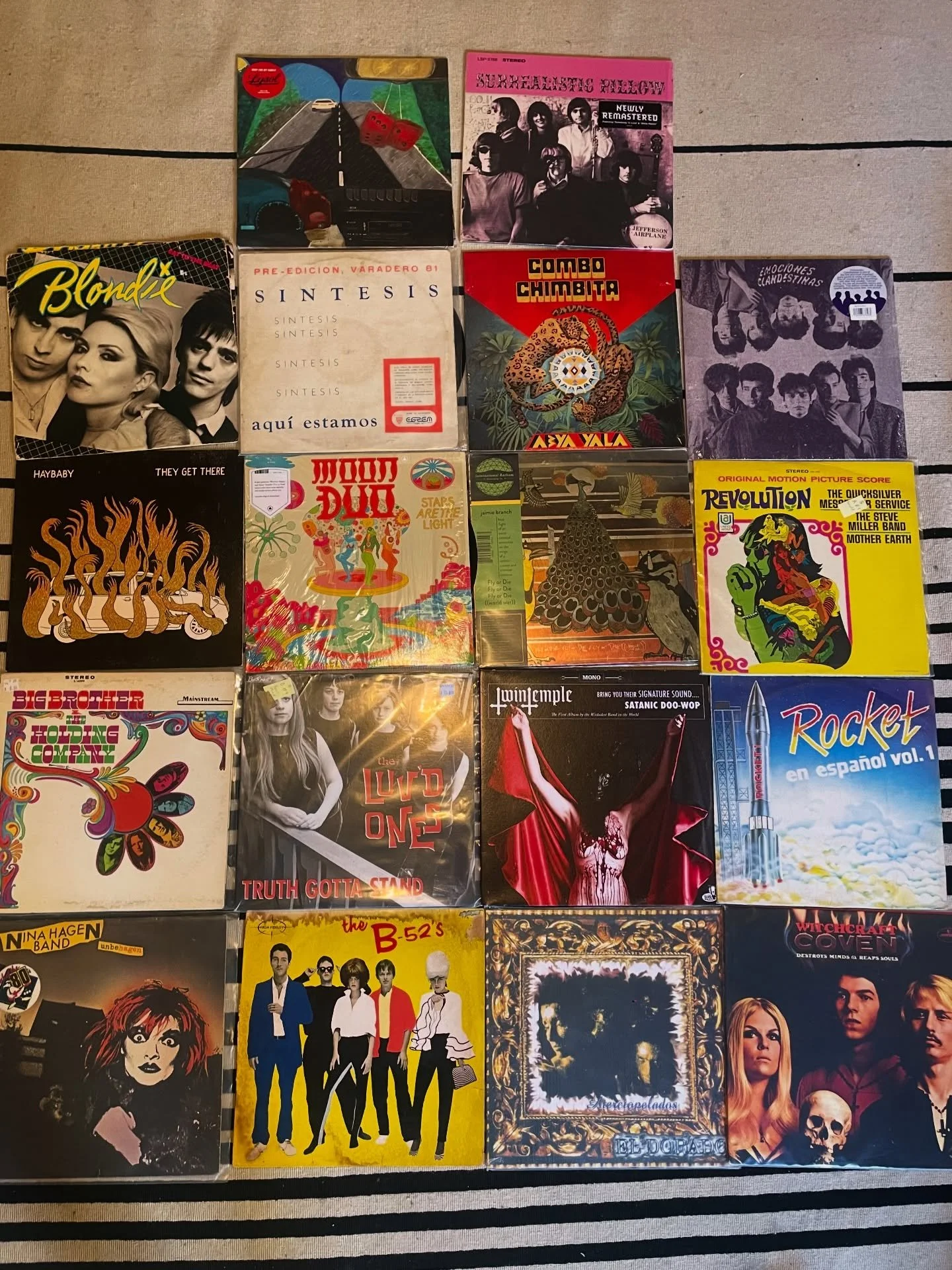 For Rock and roll and psychedelic sounds lovers ✴︎HIGHER ELEVATION✴︎ today a special program
 💥Women in rock and roll and psychedelia💥 a sweet selection from my vinyl collection 💕

&ldquo;We&rsquo;re going on a special journey dedicated to the wom