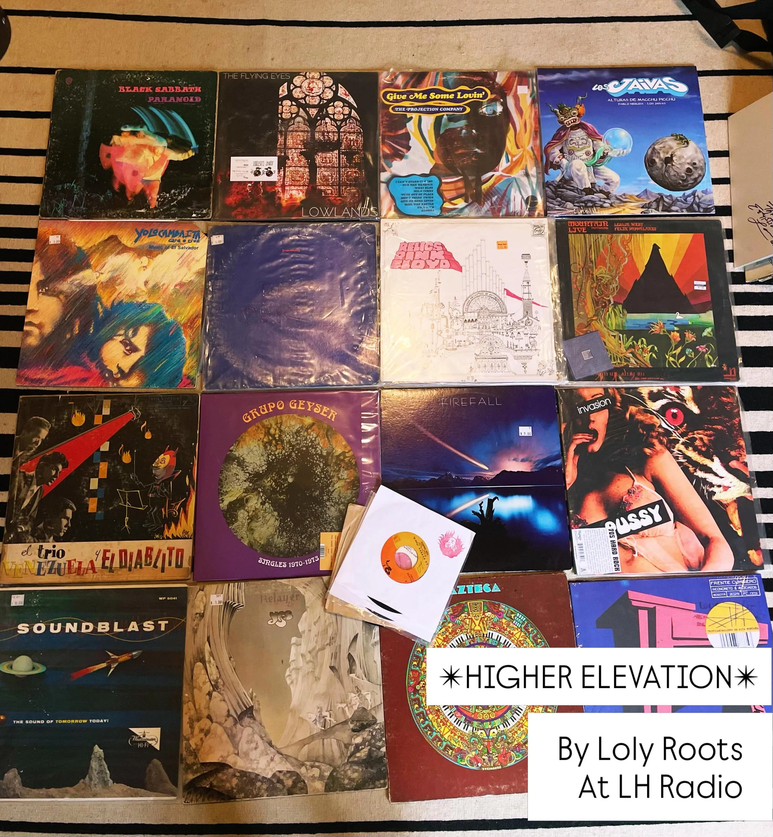 🚀HIGHER ELEVATION🚀 episode #7 today, live 📻 5PM from @lhradionyc ✨ dedicated to sonic journeys through psychedelic, progressive, rock and roll, and Latin American sounds, creating a deep and immersive musical experience.
For rock &amp; roll lovers