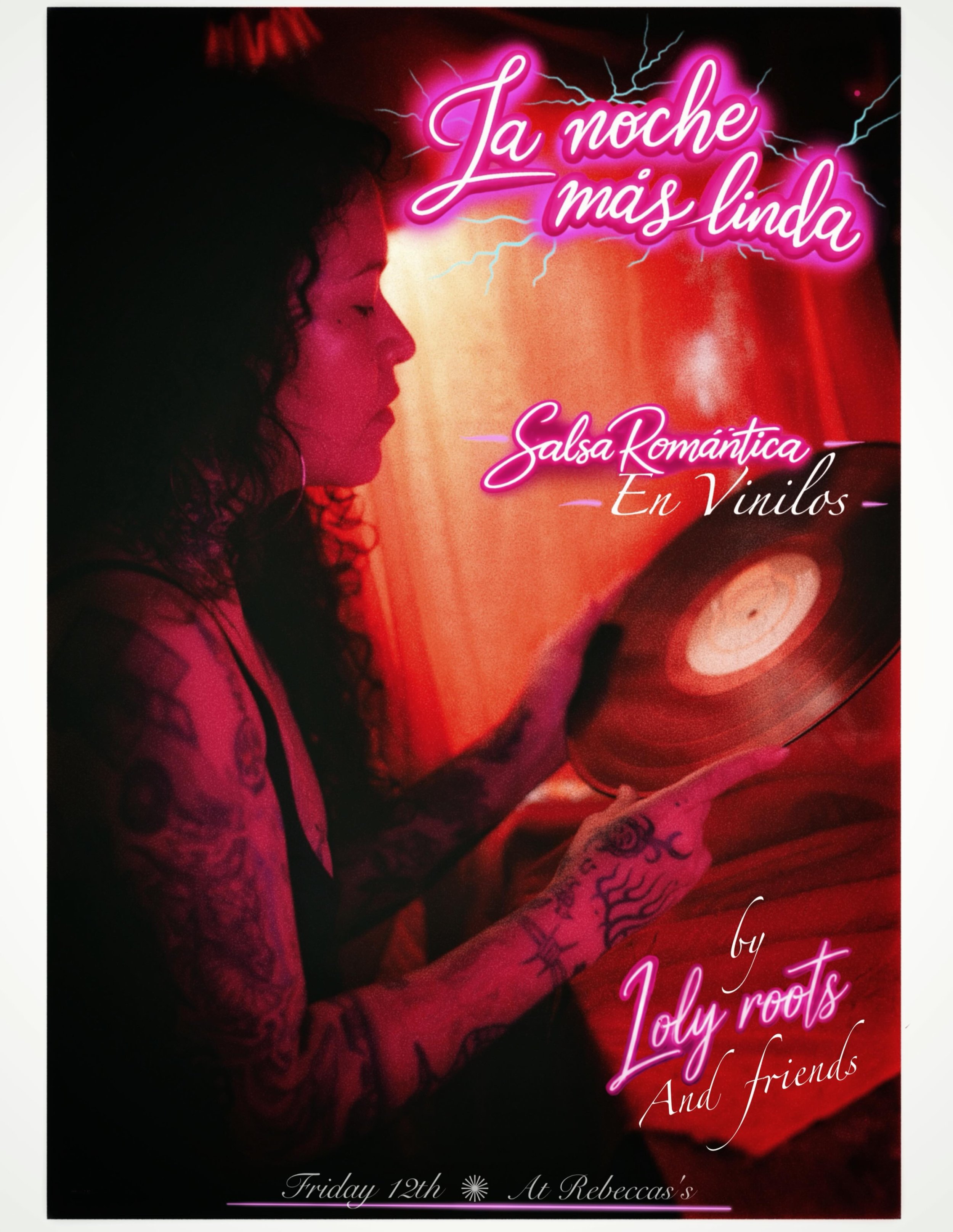 🌹La noche m&aacute;s linda Vol.03🌹  Hay canciones que fueron hechas para sonar en vinilo y est&aacute; es una noche dedicada a la Salsa Rom&aacute;ntica, a la Salsa de barrio que me vio crecer, a la Salsa rebelde con sentimiento ✴︎ toda la noche so