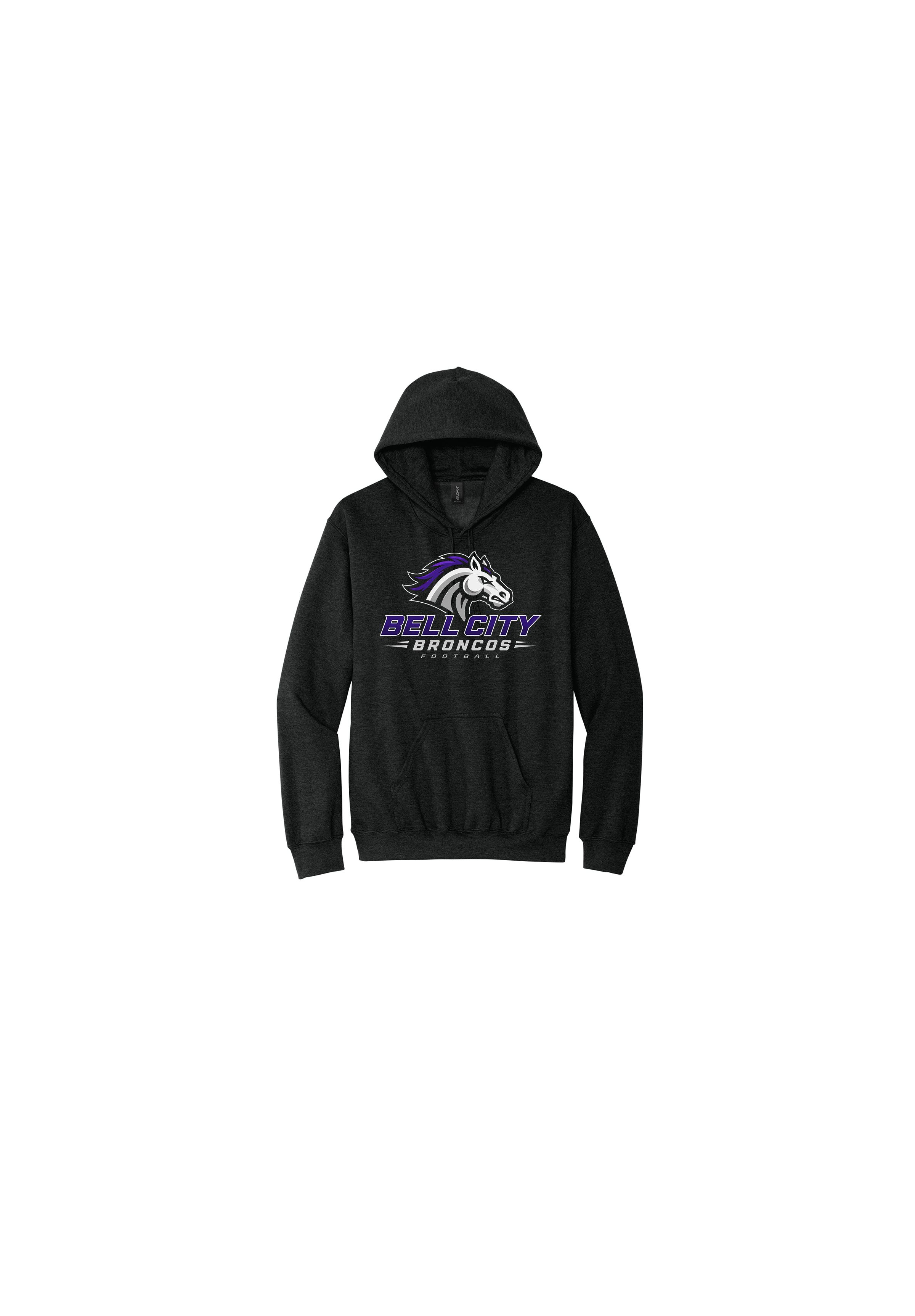 Adult Hoodie - Bronco Logo