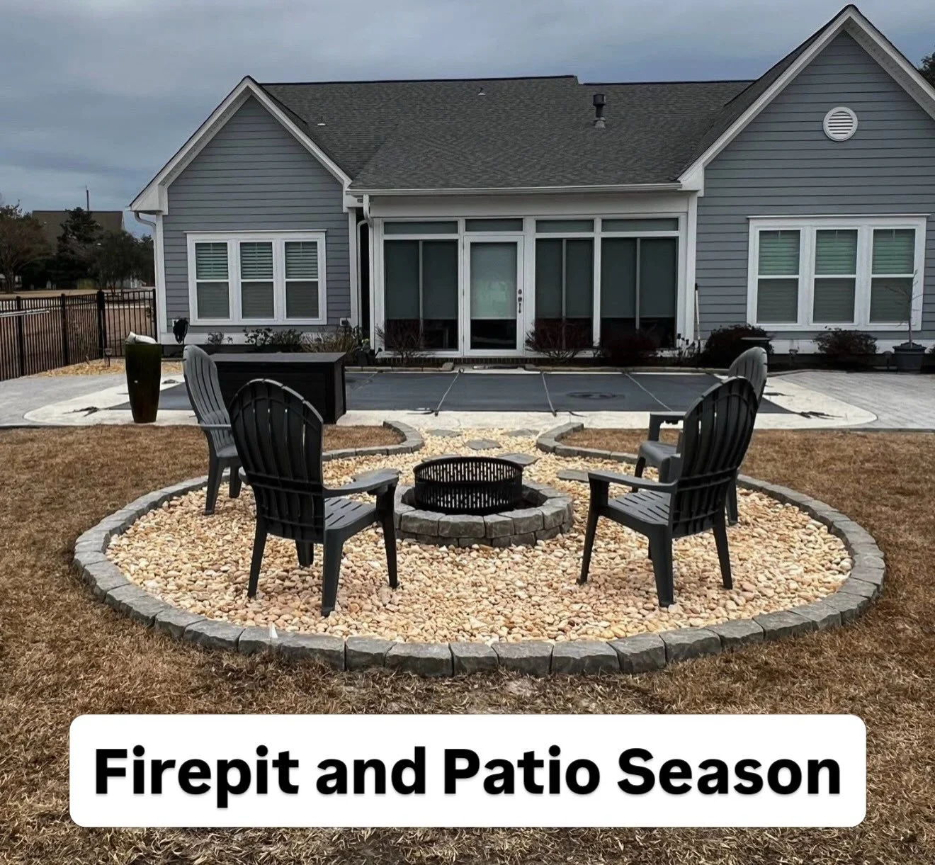 Fall is coming fast, and we have limited availability for patio installs, firepit builds, trimming, and debris cleanup. If you want your outdoor space ready for game days and chilly evenings, now&rsquo;s the time to book.
#fallprep #firepitseason #pa