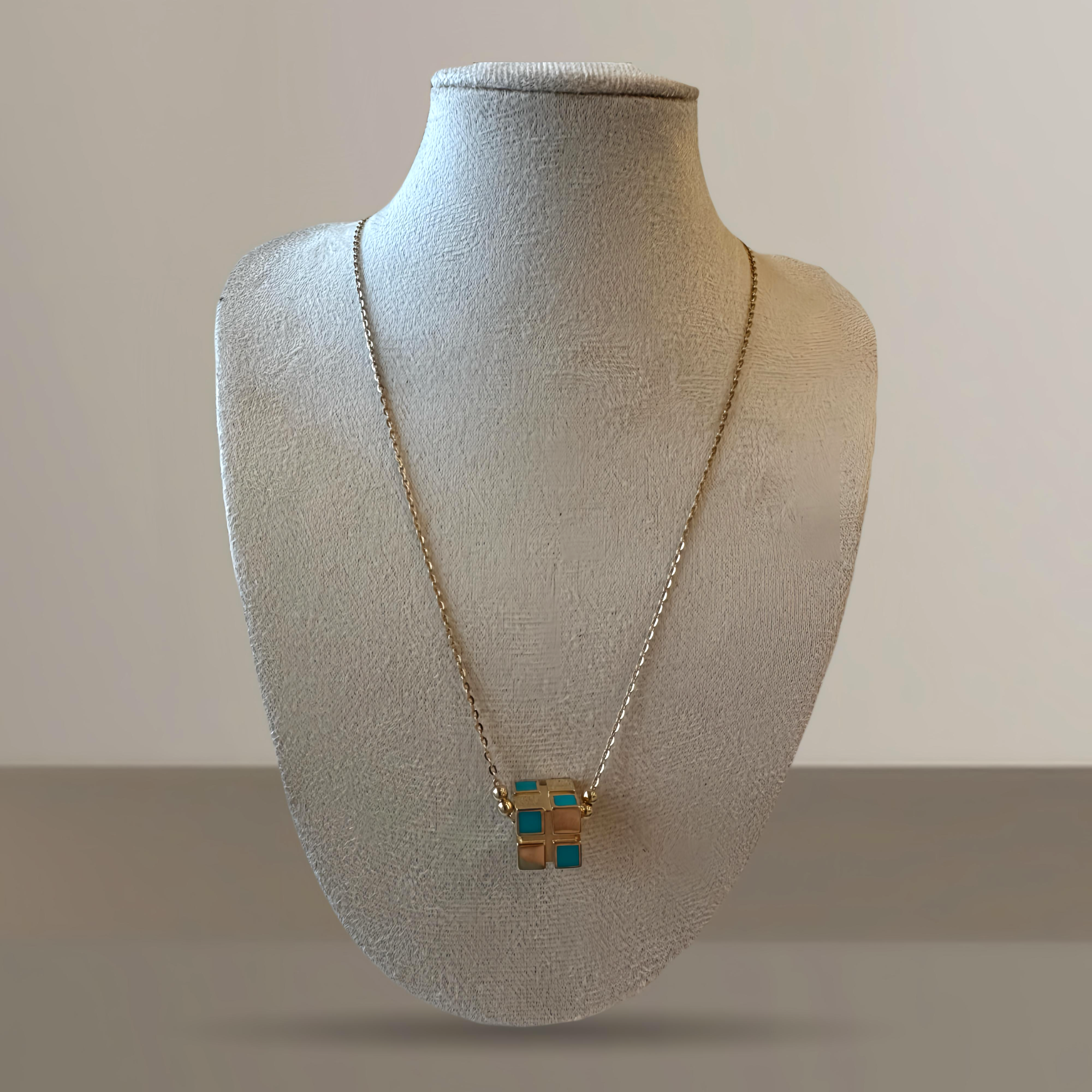 Geometric Gold Necklace