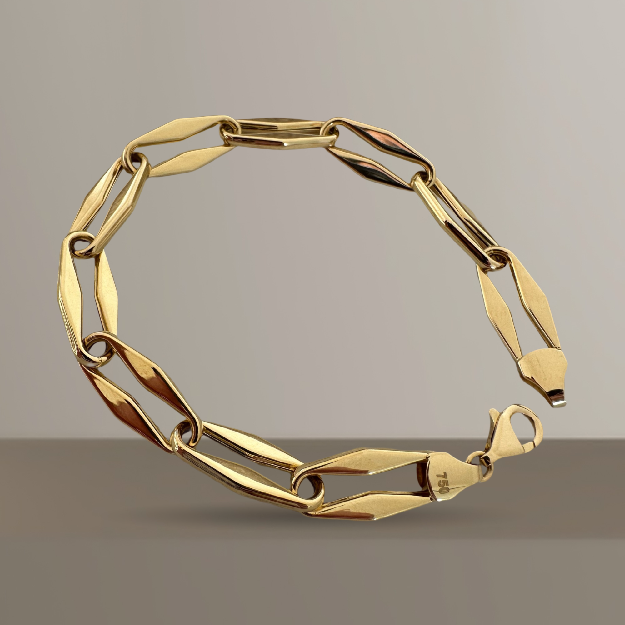 Gold Link Bracelet