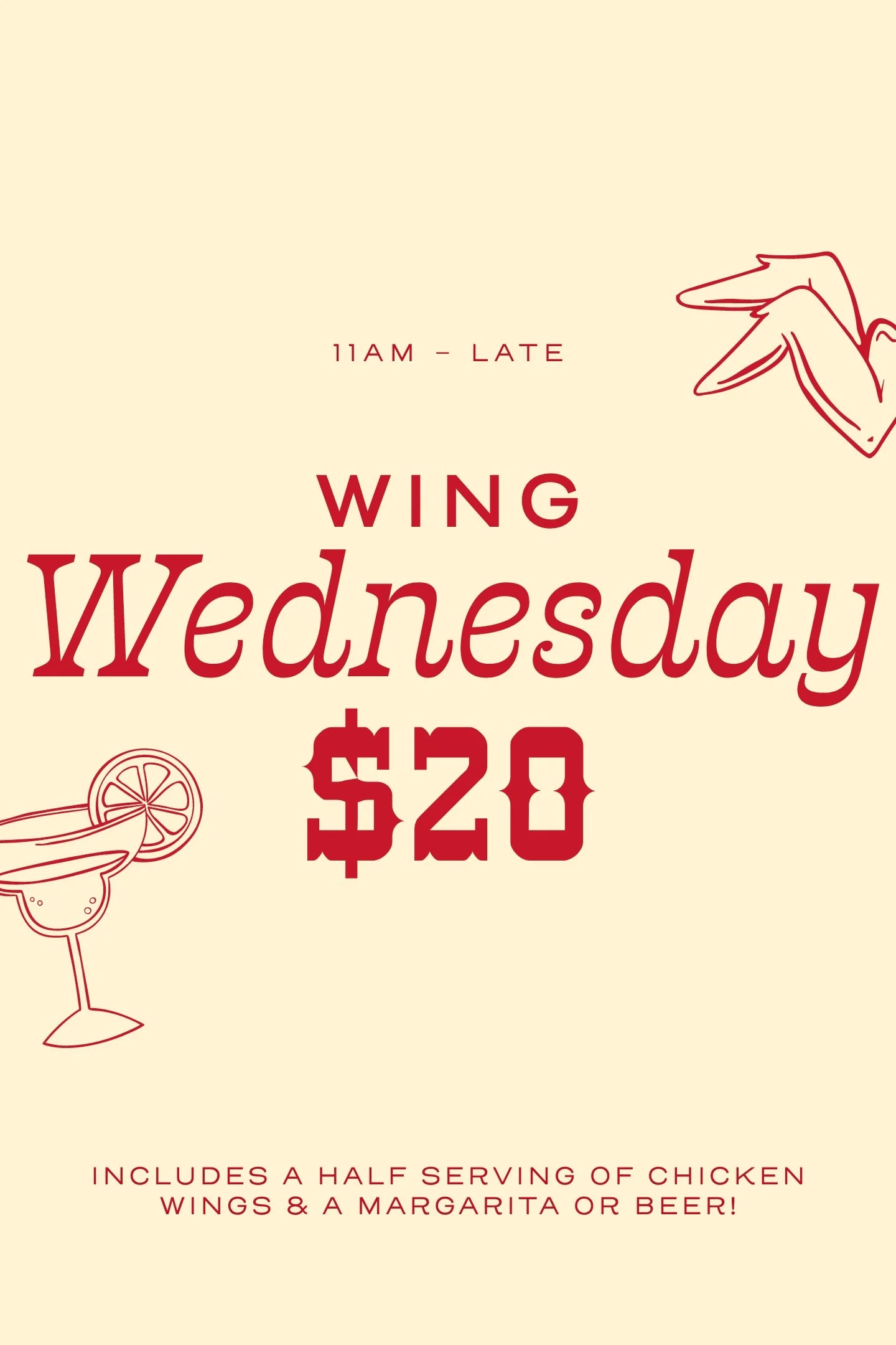 Jolene Bar Ponsonby Wing Wednesday