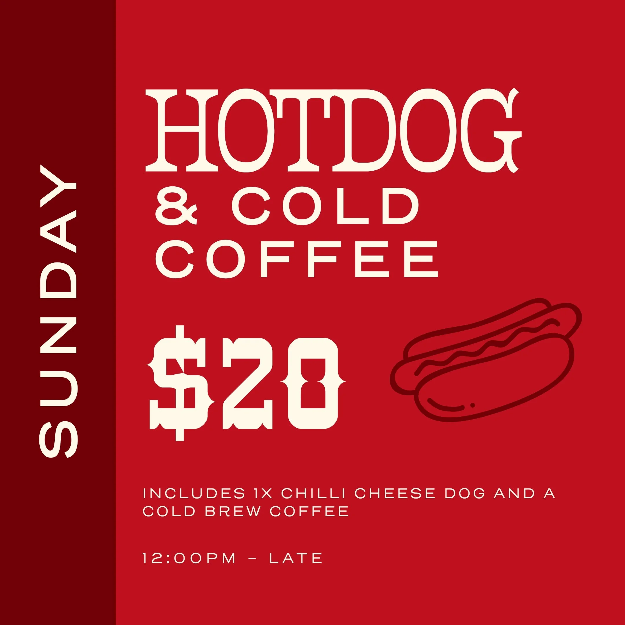 Jolene Bar Ponsonby Hotdog Sunday