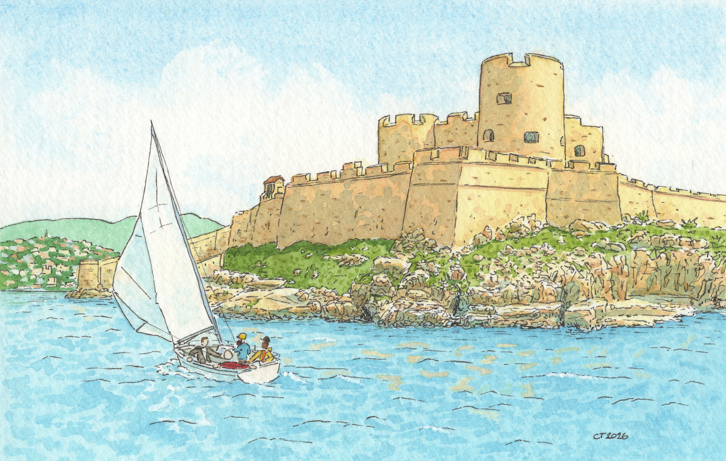 Chateau d'If (Marseille, France)