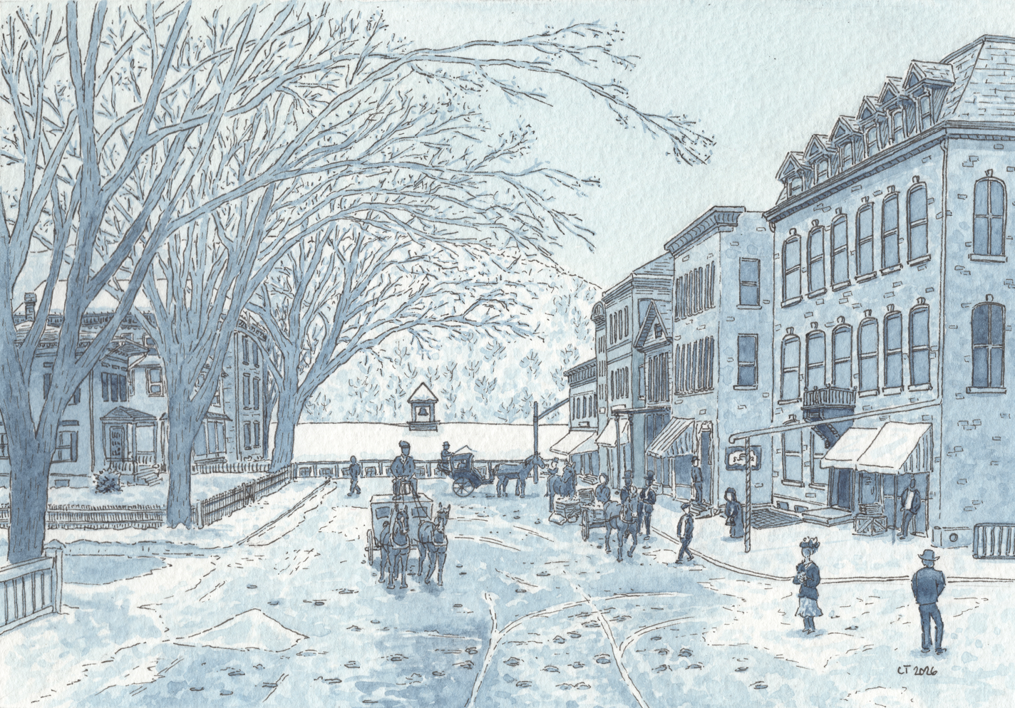 Collinsville, 1800s