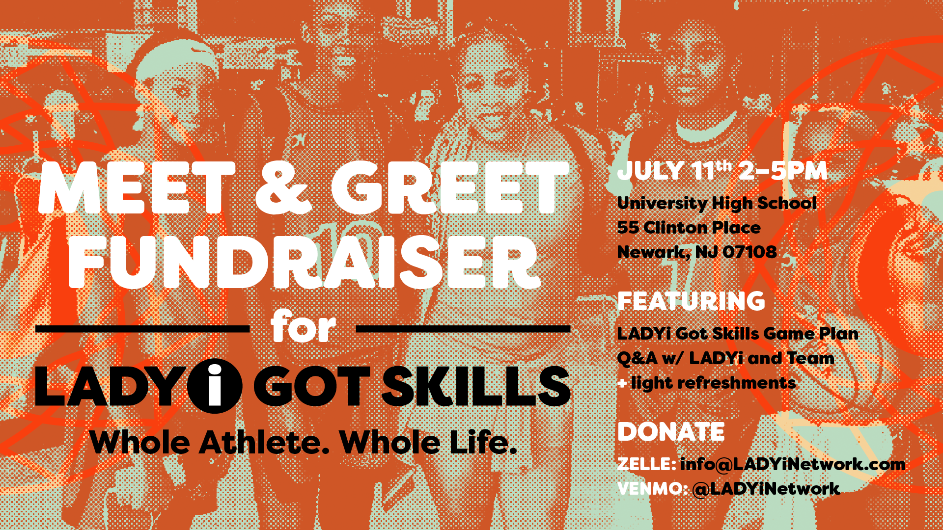 Meet & Greet Fundraiser for LADYi Got Skills