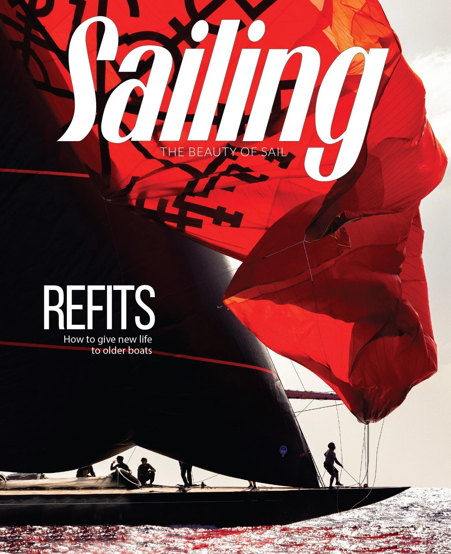 🎃 Happy Halloween! A real treat of a moment for me this year was having two of my photos grace the covers of Sailing Magazine and Sailing World Magazine. It's always a pinch-me kind of feeling to have your work chosen by the editors. I managed to la