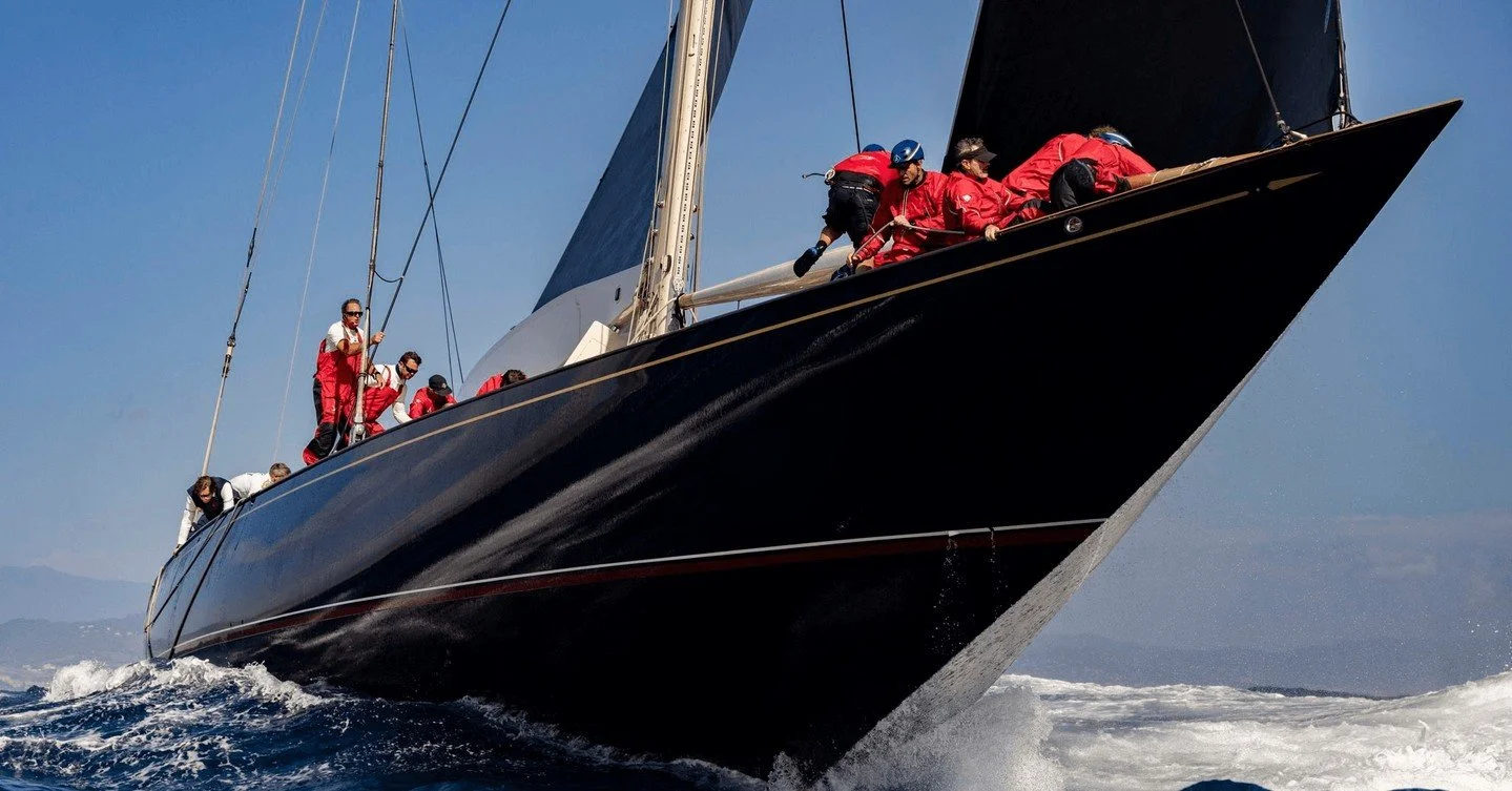 VELSHEDA is one of the most iconic surviving J Class yachts, and today she is one of the stars of the modern J Class fleet. She shines in these photos from the 2024 class regatta in Barcelona. A machine of grace and power, this particular J Class yac