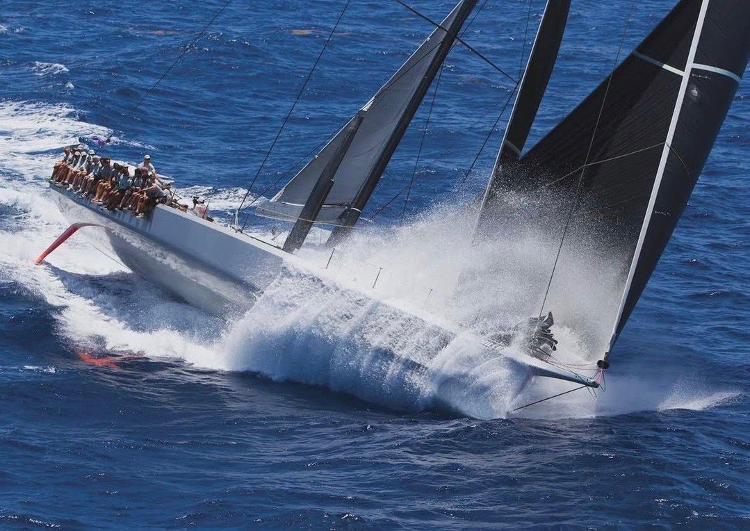 Charging into the weekend. Does anyone recognize this rocket ship? 🚀 Bonus points if you can guess the race! 🌬️ ⛵ 🌊