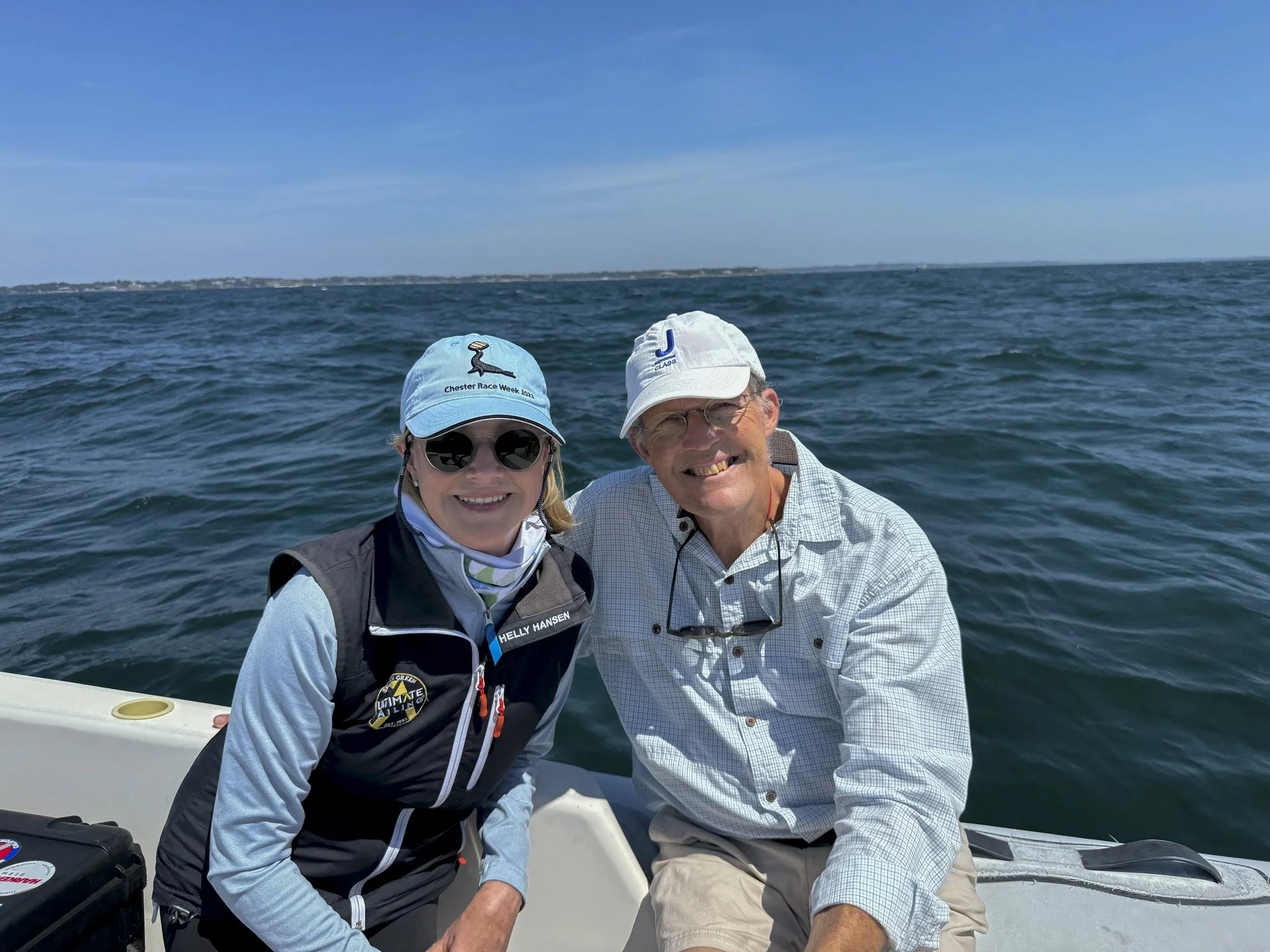 Sharon green and Onne vander Wal 2024 Rolex TP52 Championship