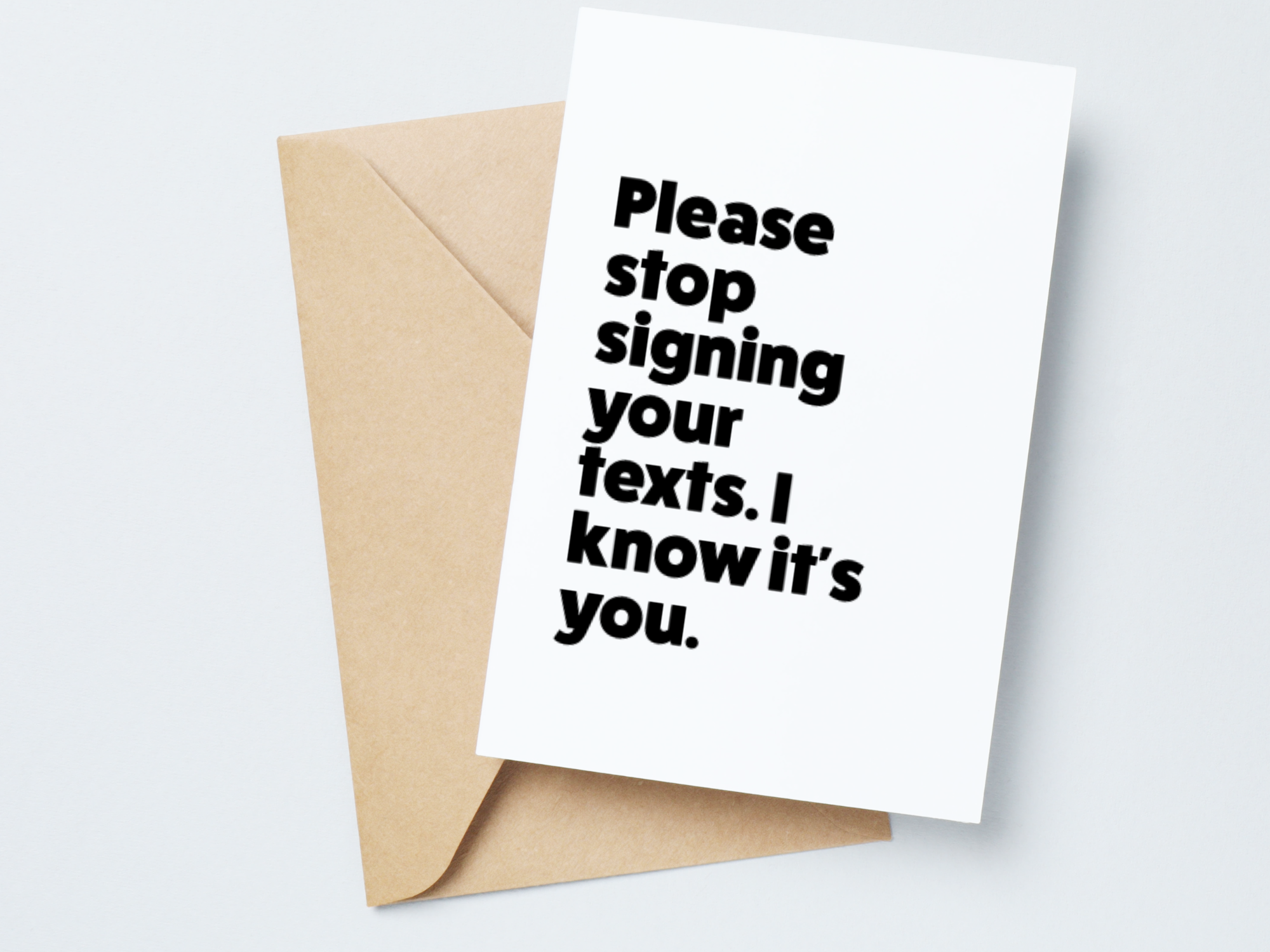 I Know It’s You Texting