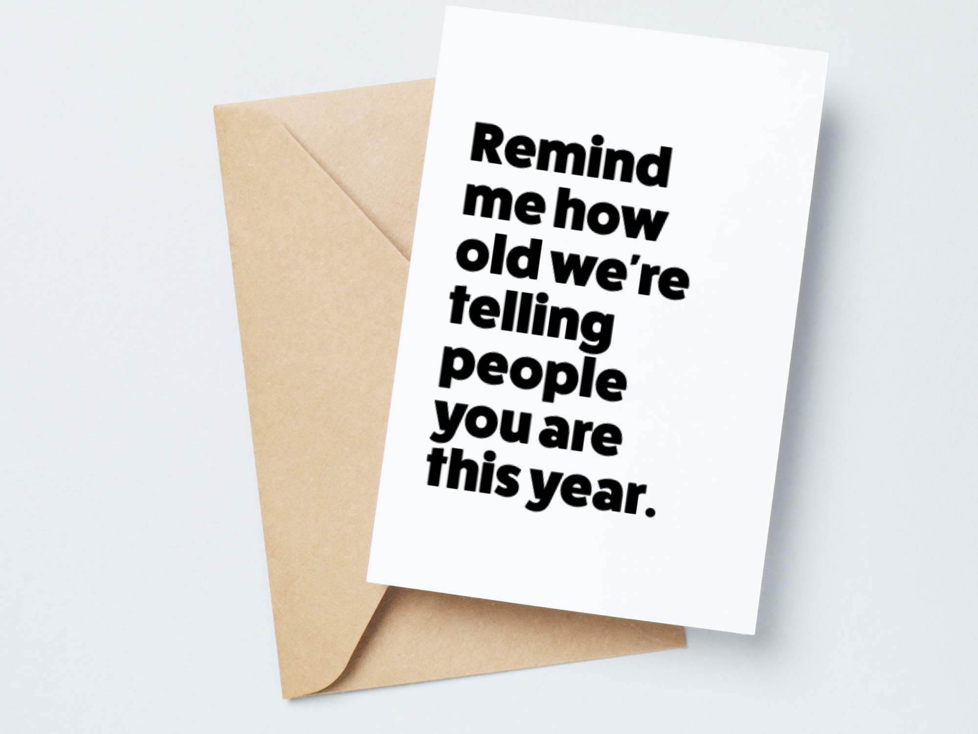 How Old Are We Saying