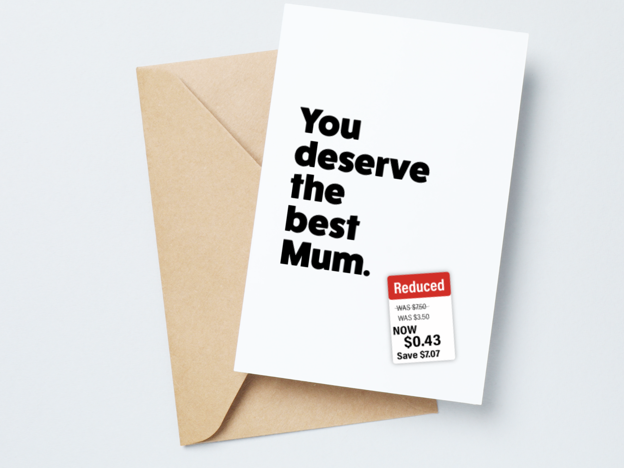 Mum's Card (Heavily Discounted Edition)