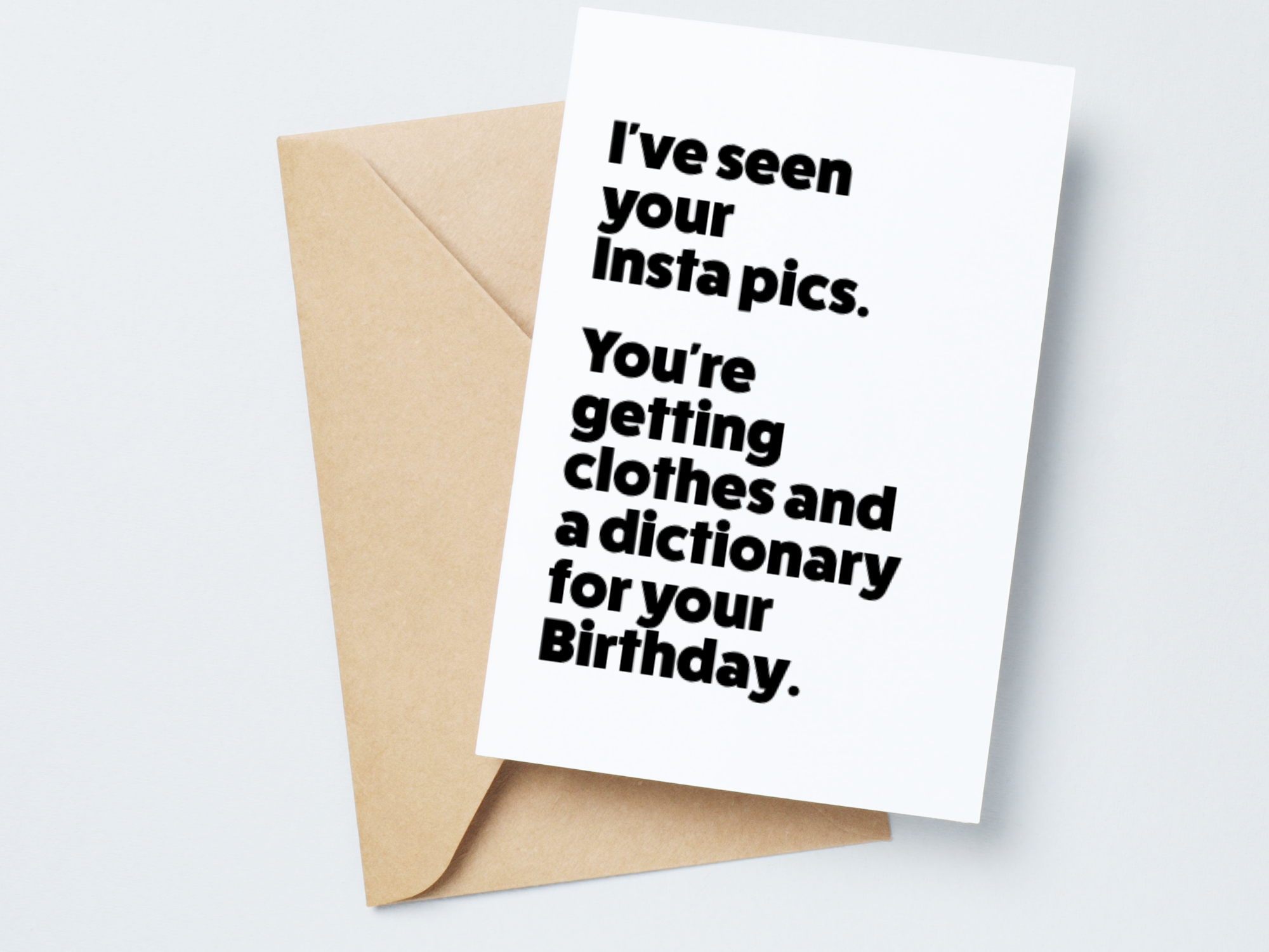 Clothes & a Dictionary