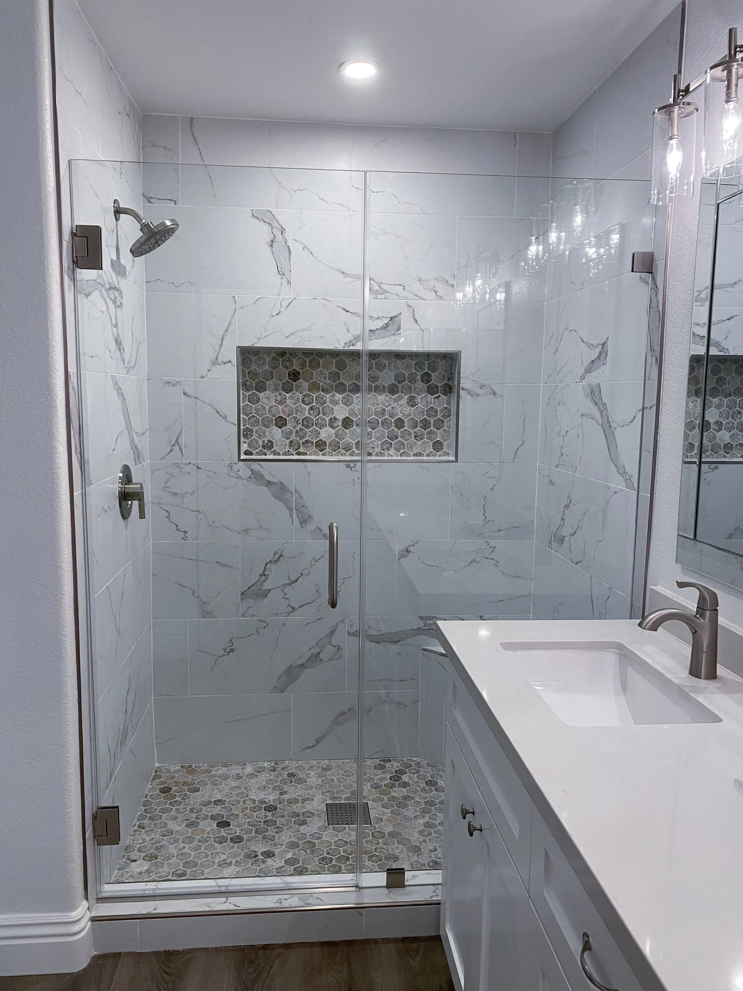 Bathroom Remodel | Custom Shower & Vanity