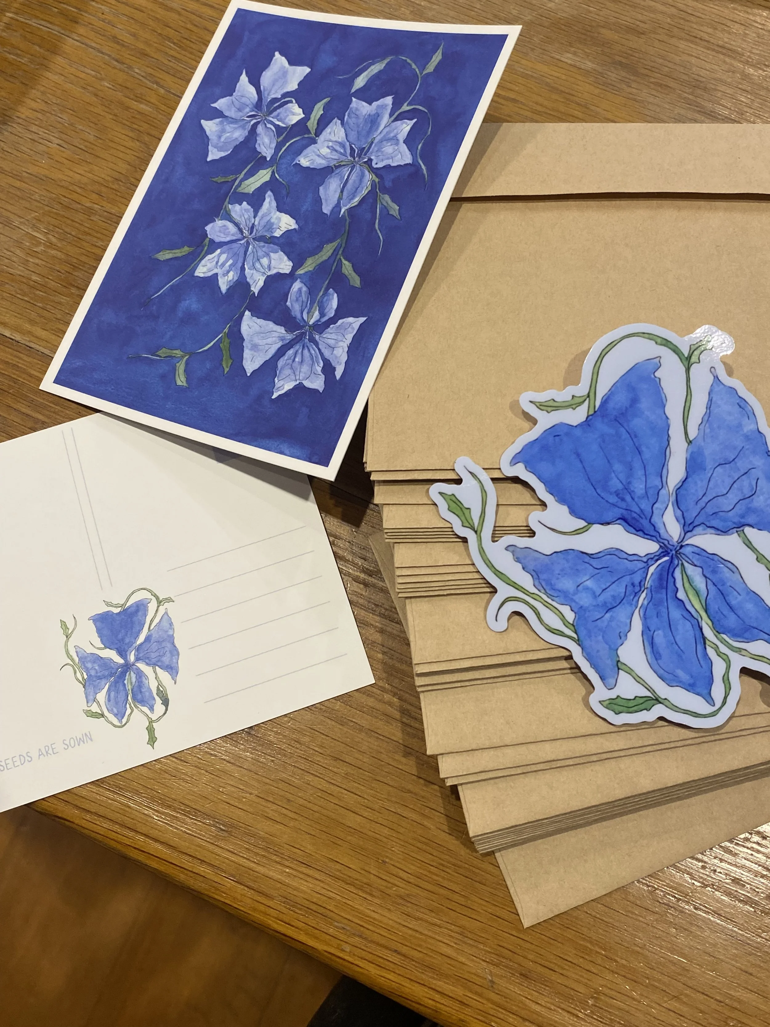 'Written in Blue' - Edition 1