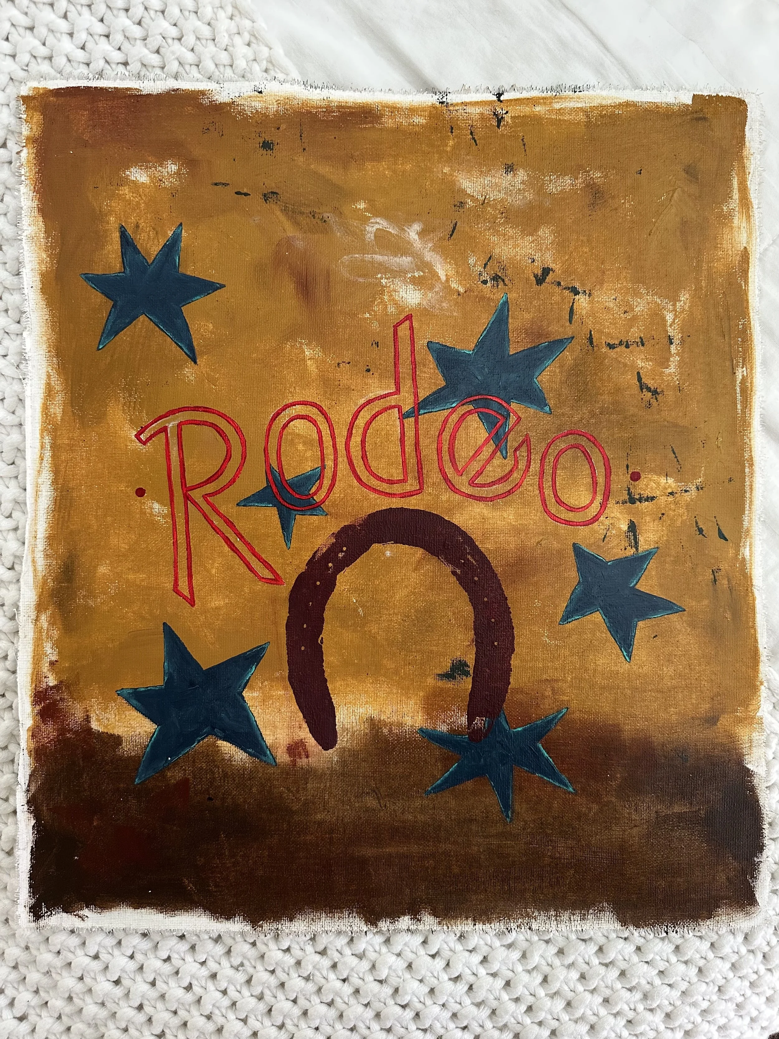 blue jean baby FRAMED*